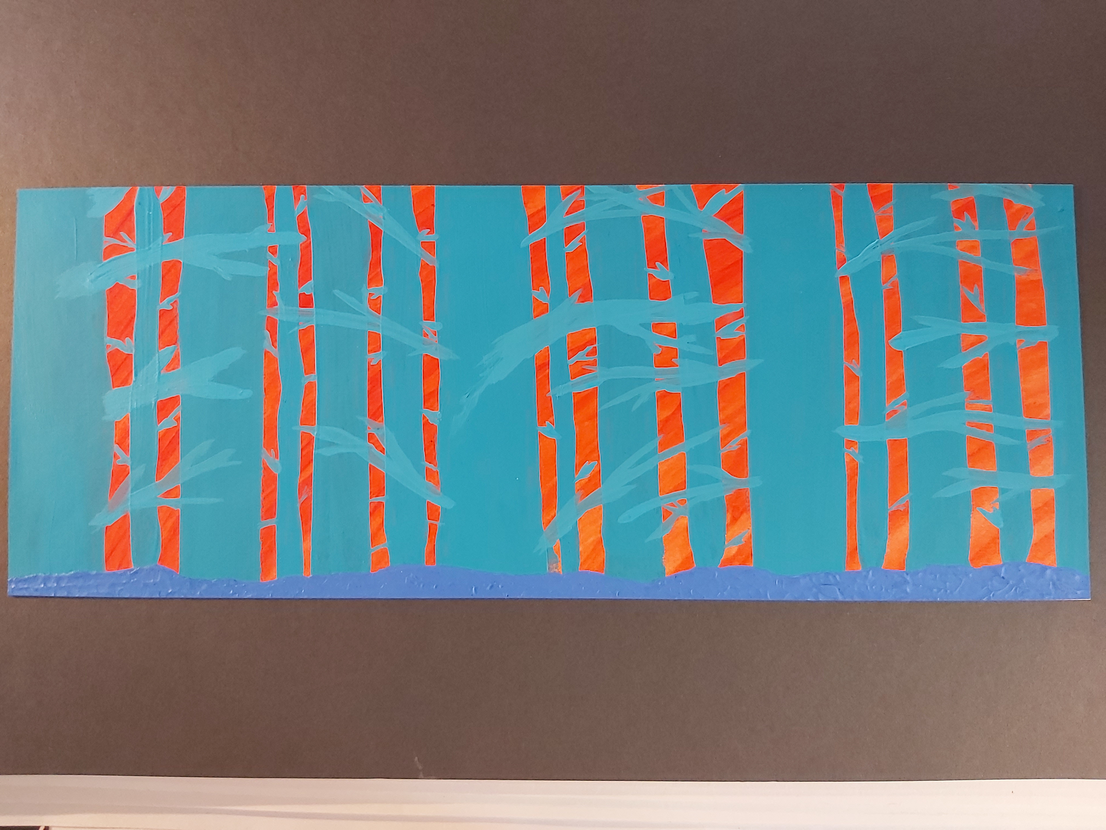 Forest #1 - 2018 - Acrylic Paint
