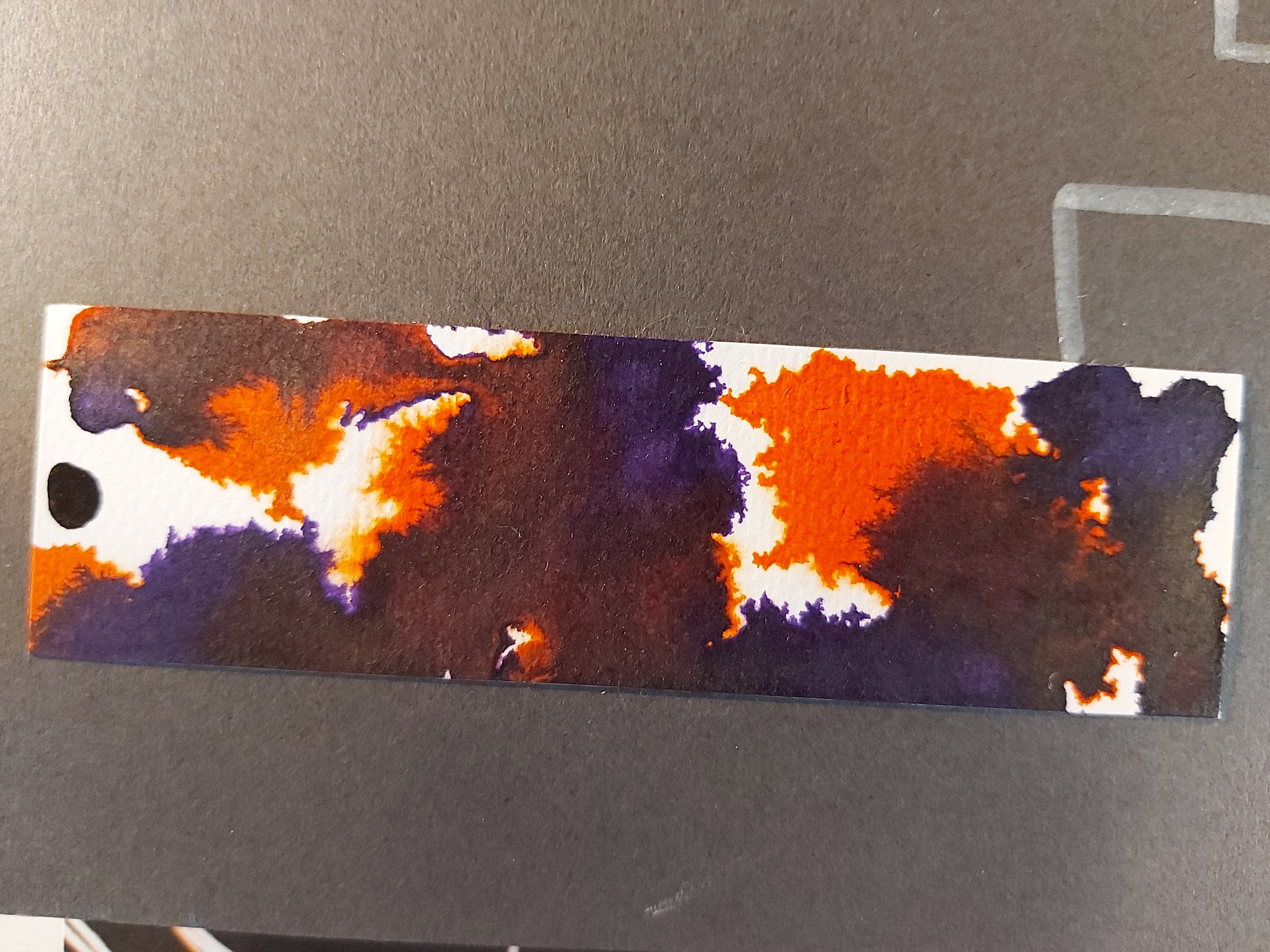 Ink Reaction With Water #3 - 2018