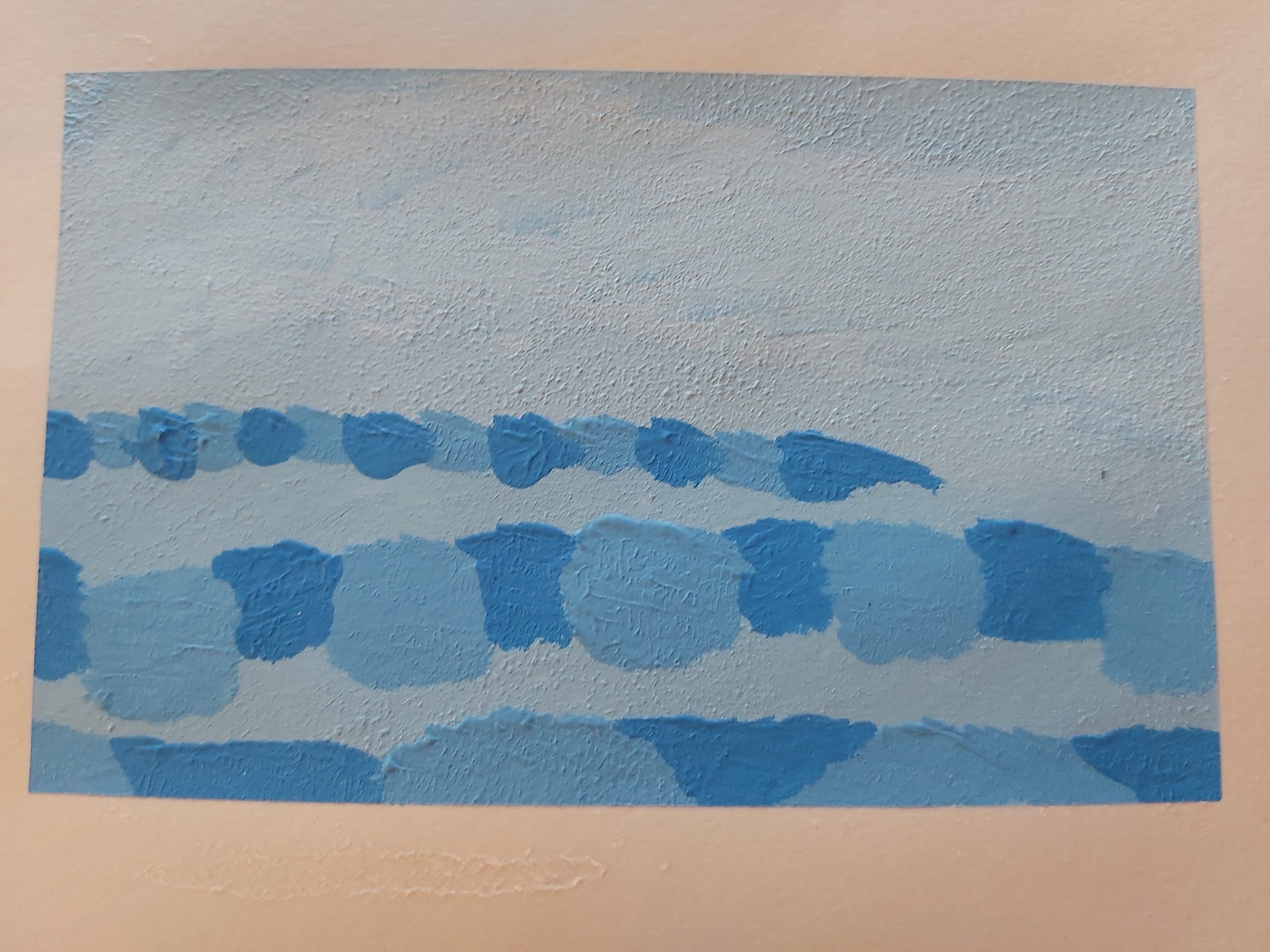 Hill Side #2 - 2018 - Acrylic Paint