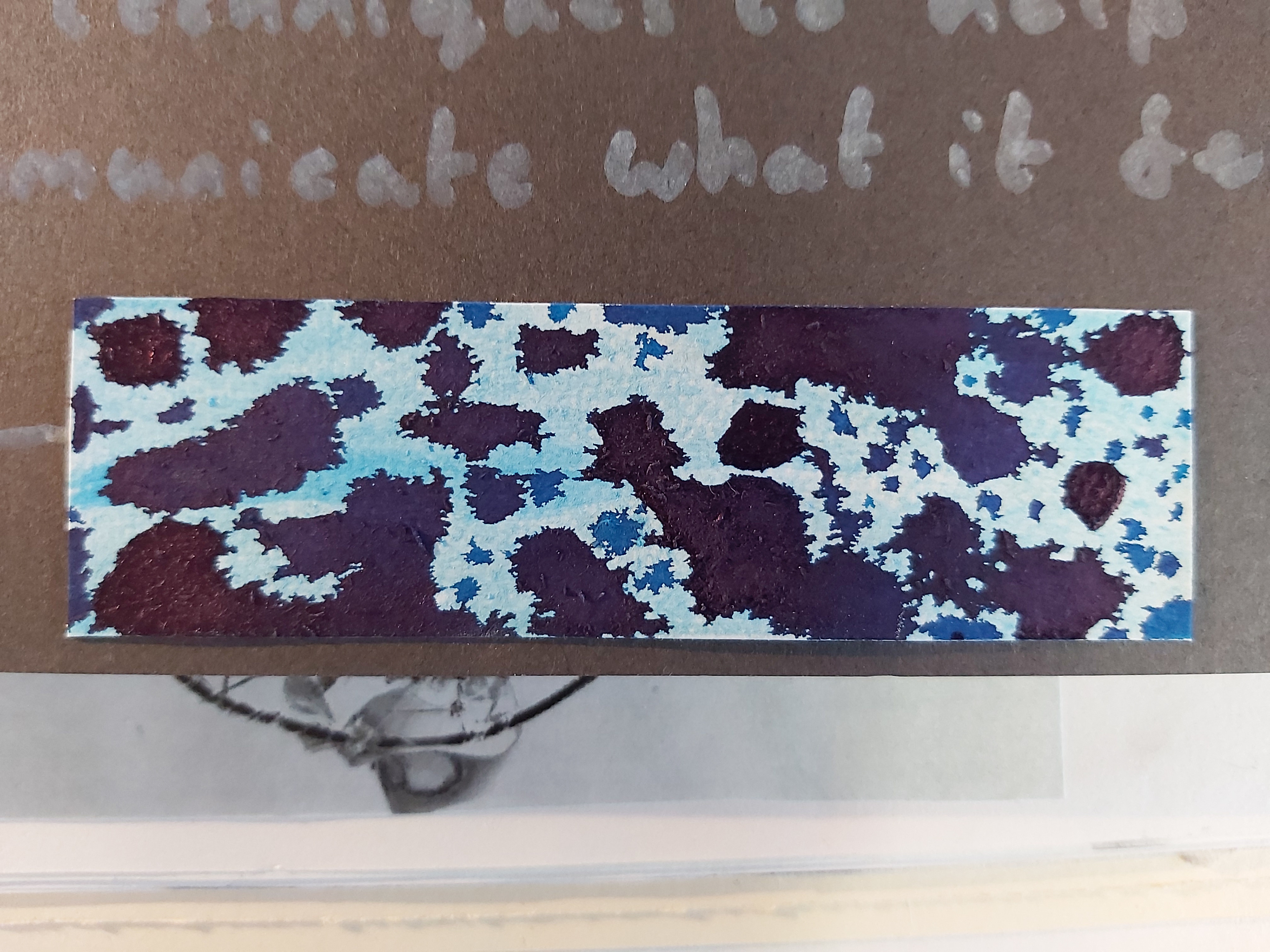 Ink Reaction With Water #1 - 2018