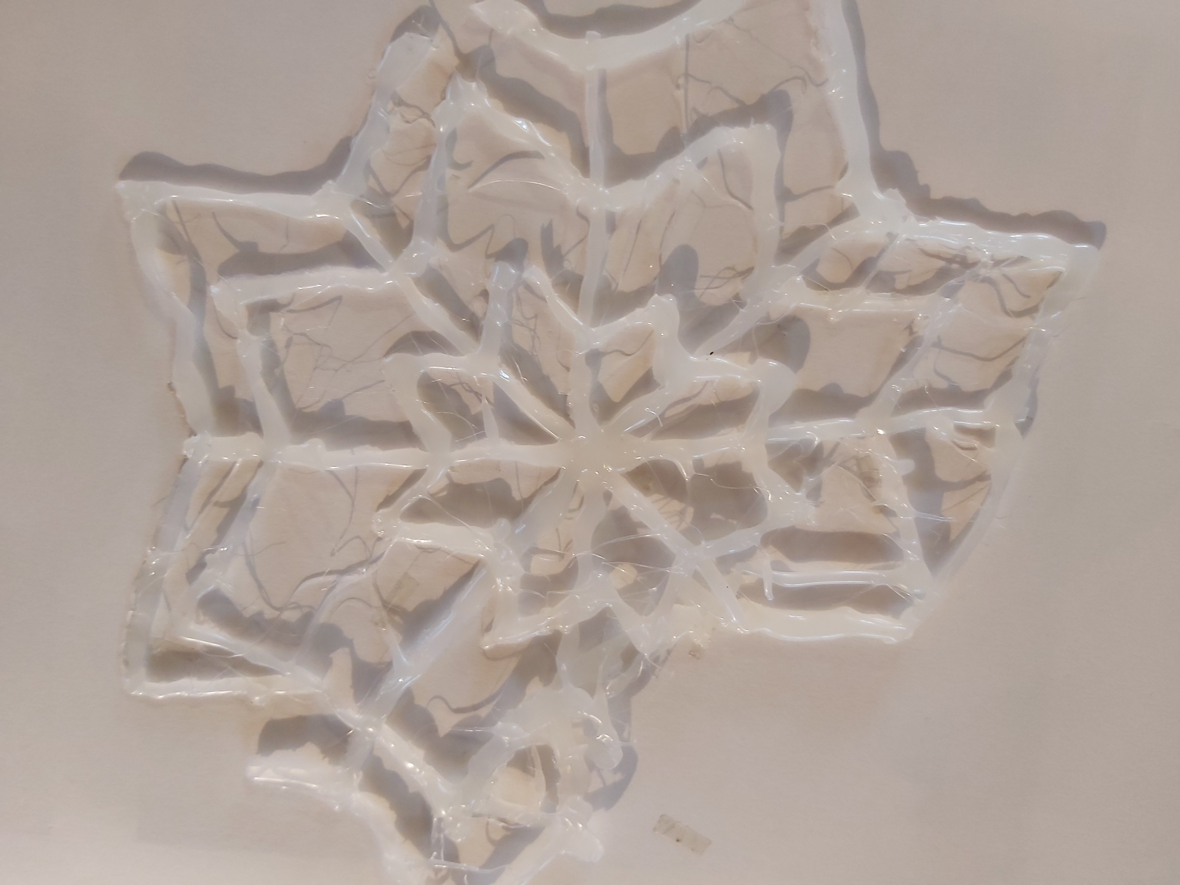Spiderweb #2  - 2019 - Hot Glue Gun
