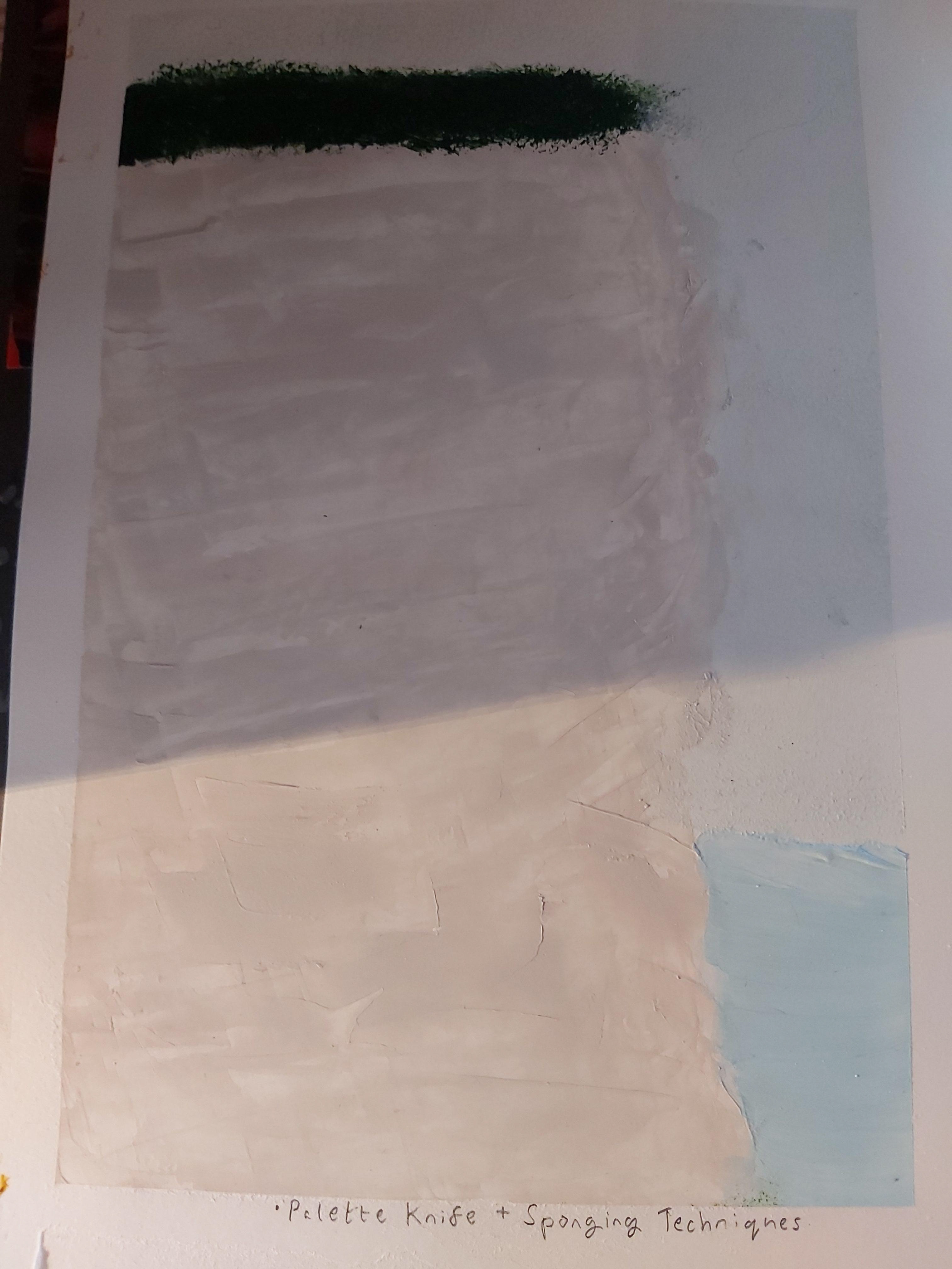 Cliff #2 - 2018 - Acrylic Paint