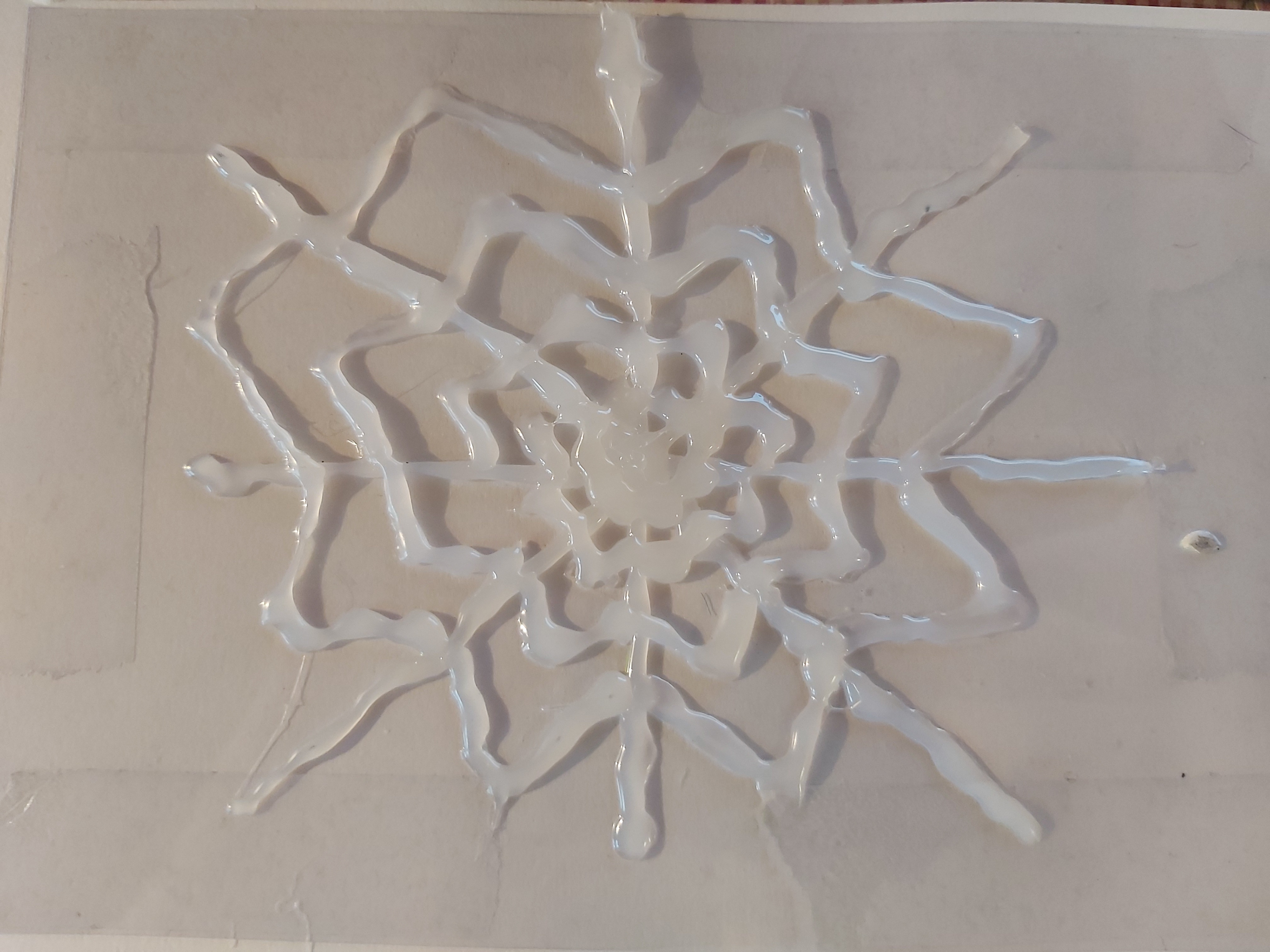 Spiderweb #1 - 2019 - Hot Glue Gun
