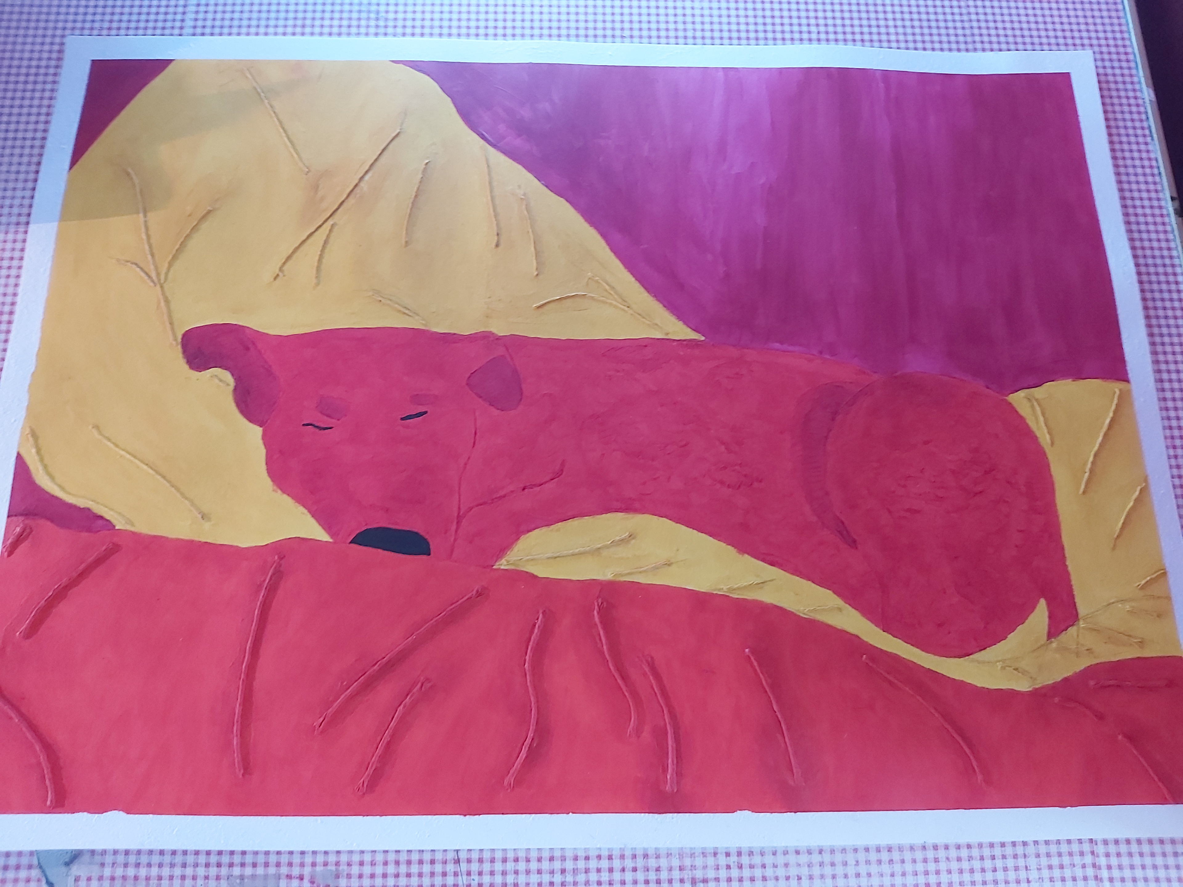 Final Outcome - 2019 - Acrylic Paint - A2