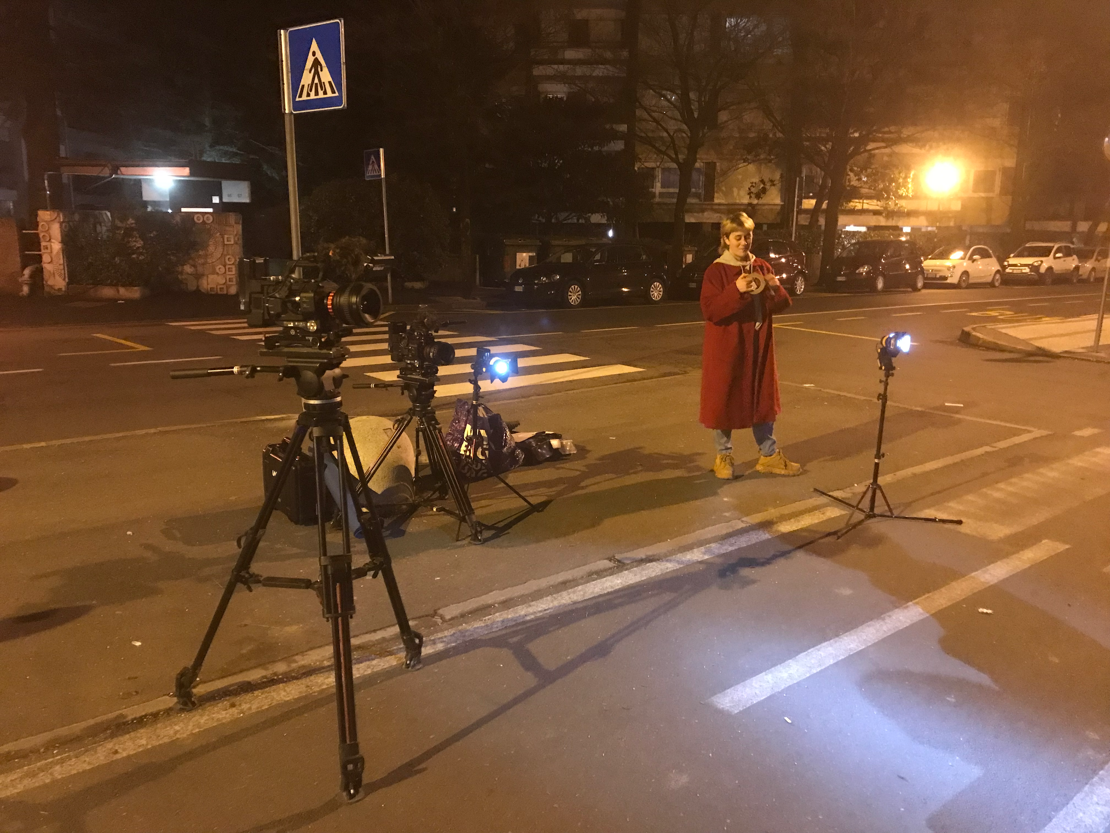 Night shoot with Simona
