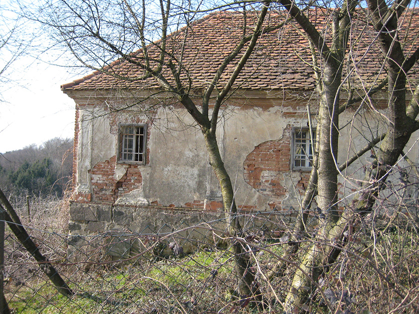 Gloriette Steiermark, vor der Restauration