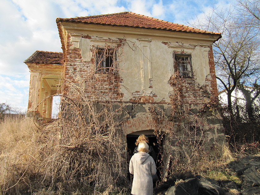 Gloriette Steiermark, vor der Restauration