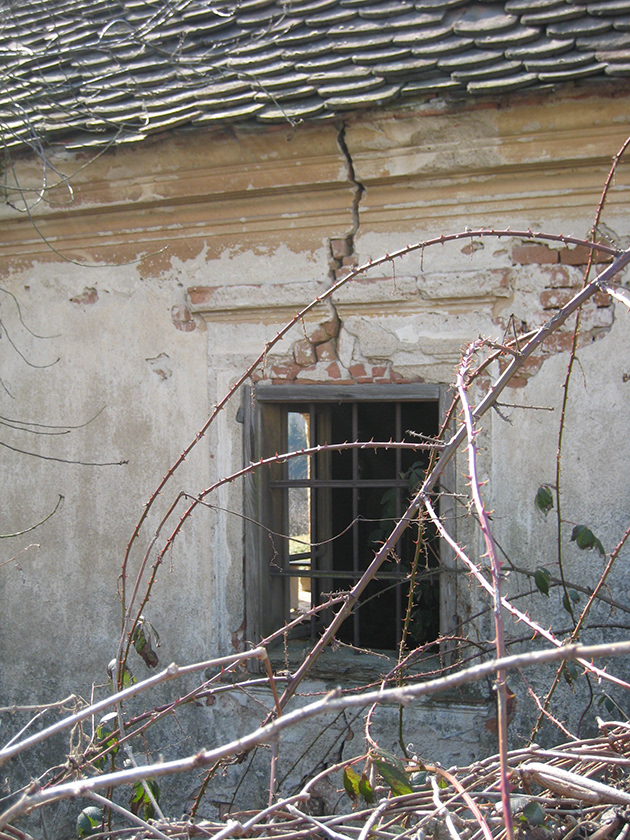 Gloriette Steiermark, vor der Restauration
