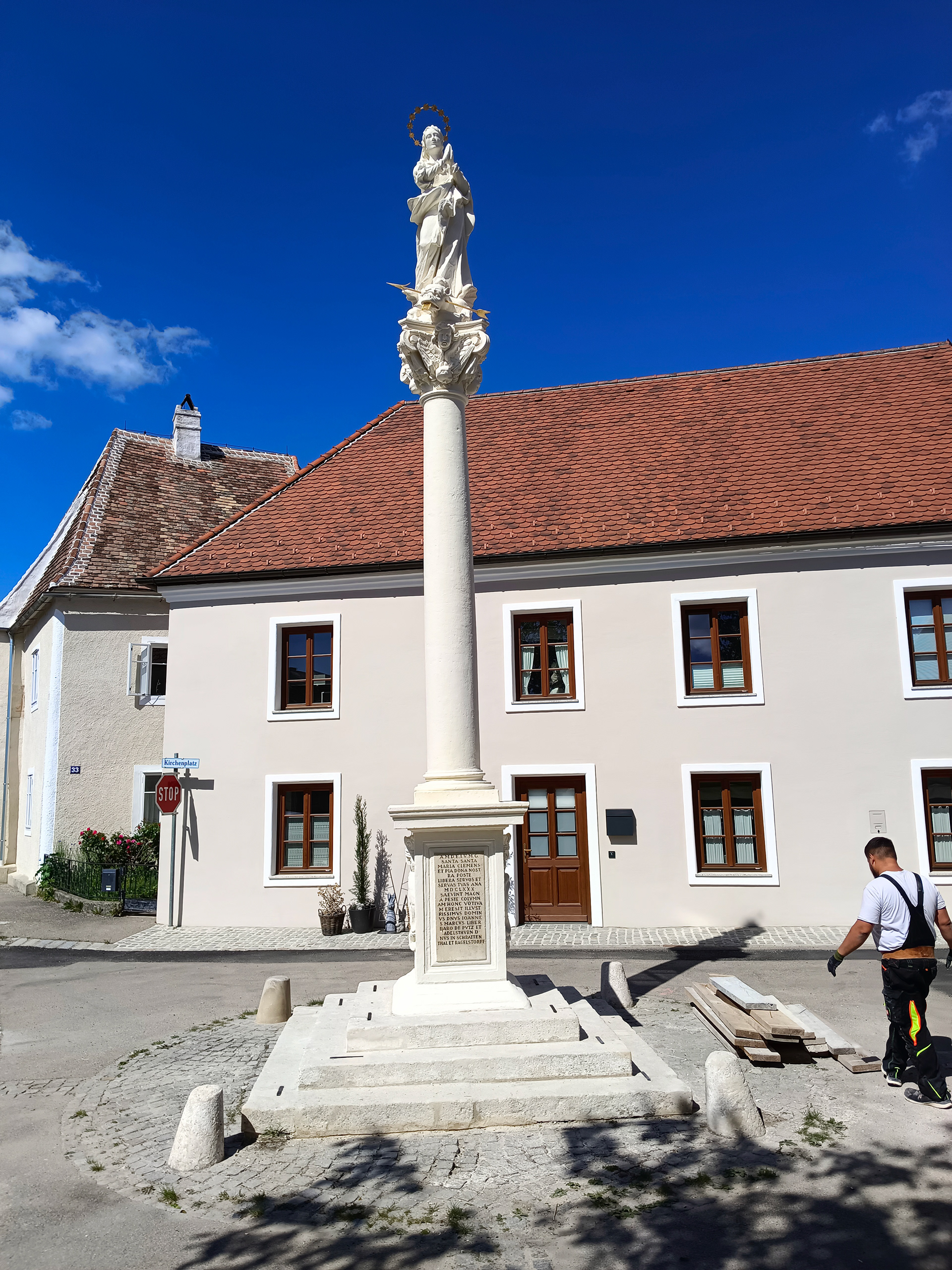 2024 Mariensäule Schrattenthal nach der Restaurierung