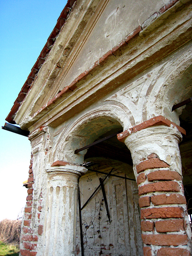 Gloriette Steiermark, vor der Restauration