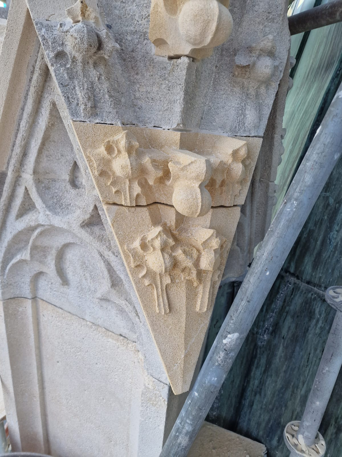 Stift Klosterneuburg, restaurierte Krabben