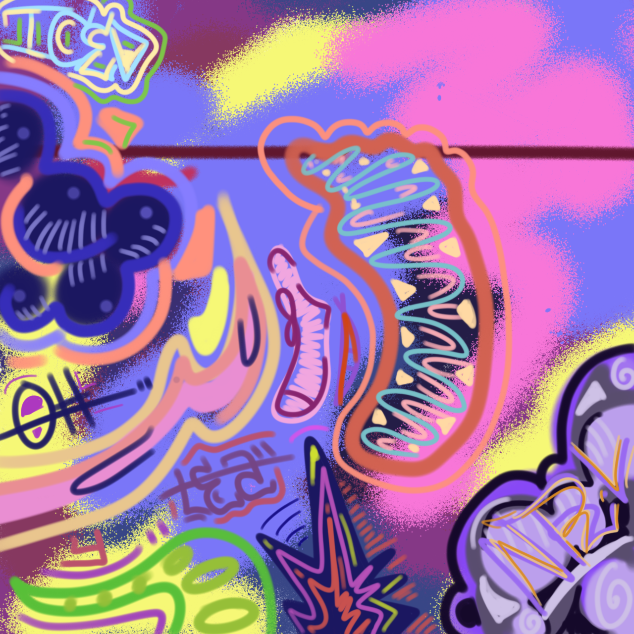 Background progress shot