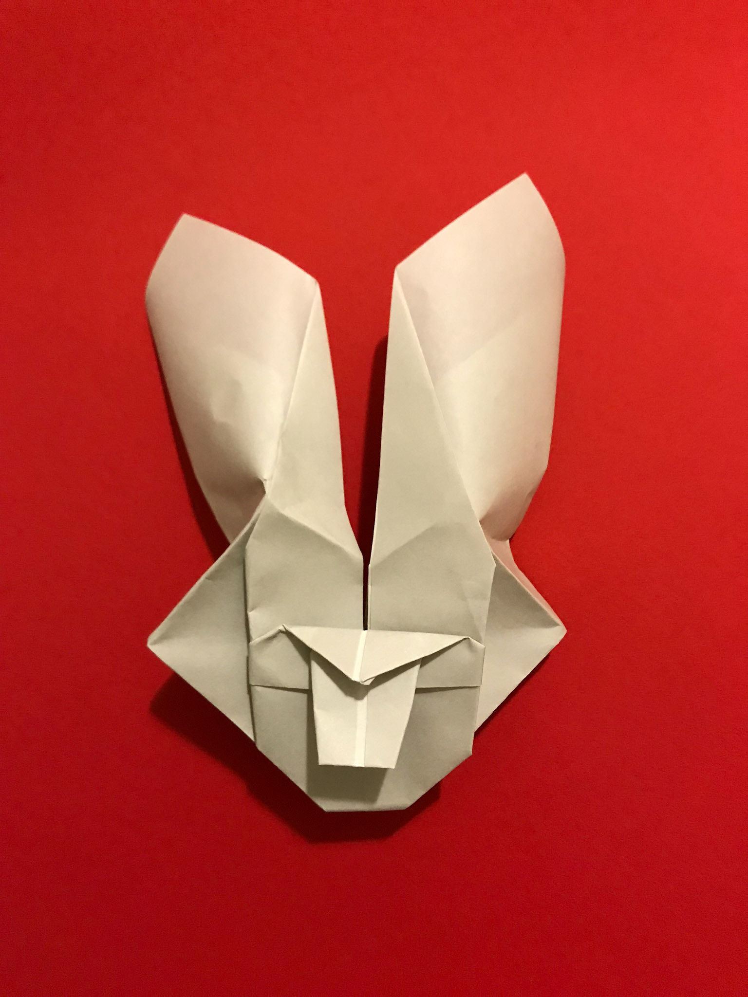 Bunny - Origami, 2019 (All Rights Reserved - Uttam Grandhi)