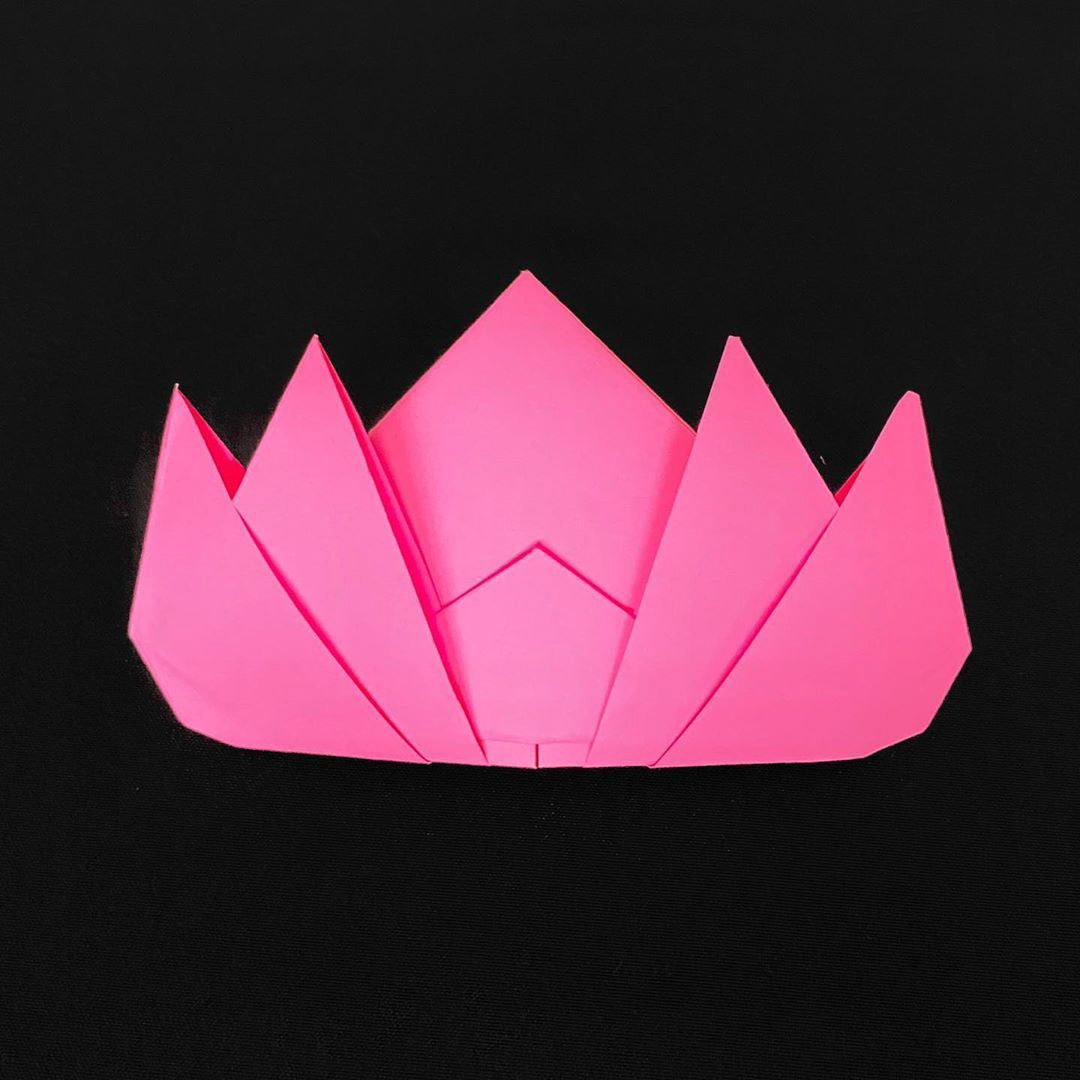 Vibrant pink lotus designed for Rubin Museum of Art's Lotus Effect Project, 2020 (All Rights Reserved)