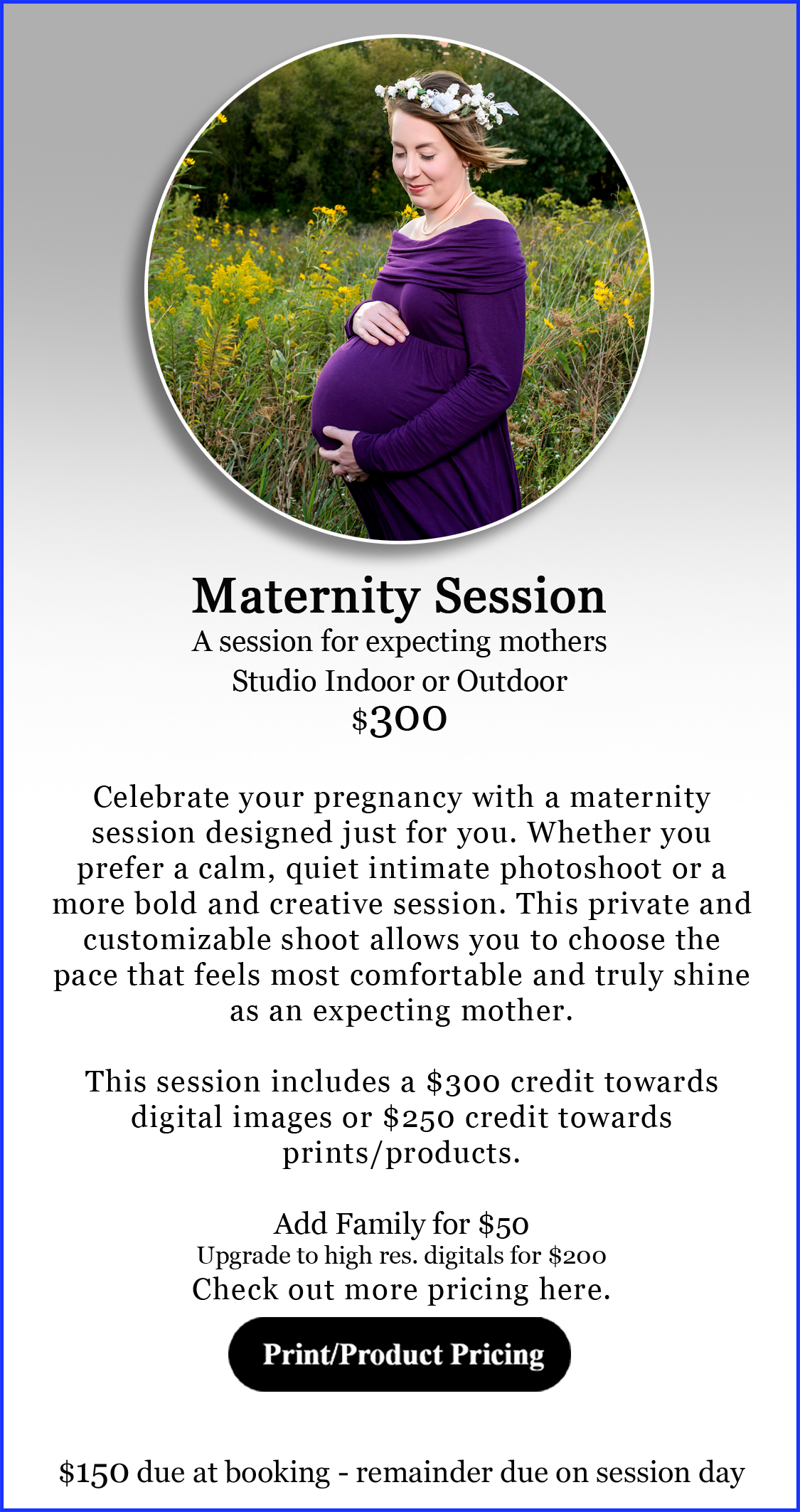 Maternity Session outdoor