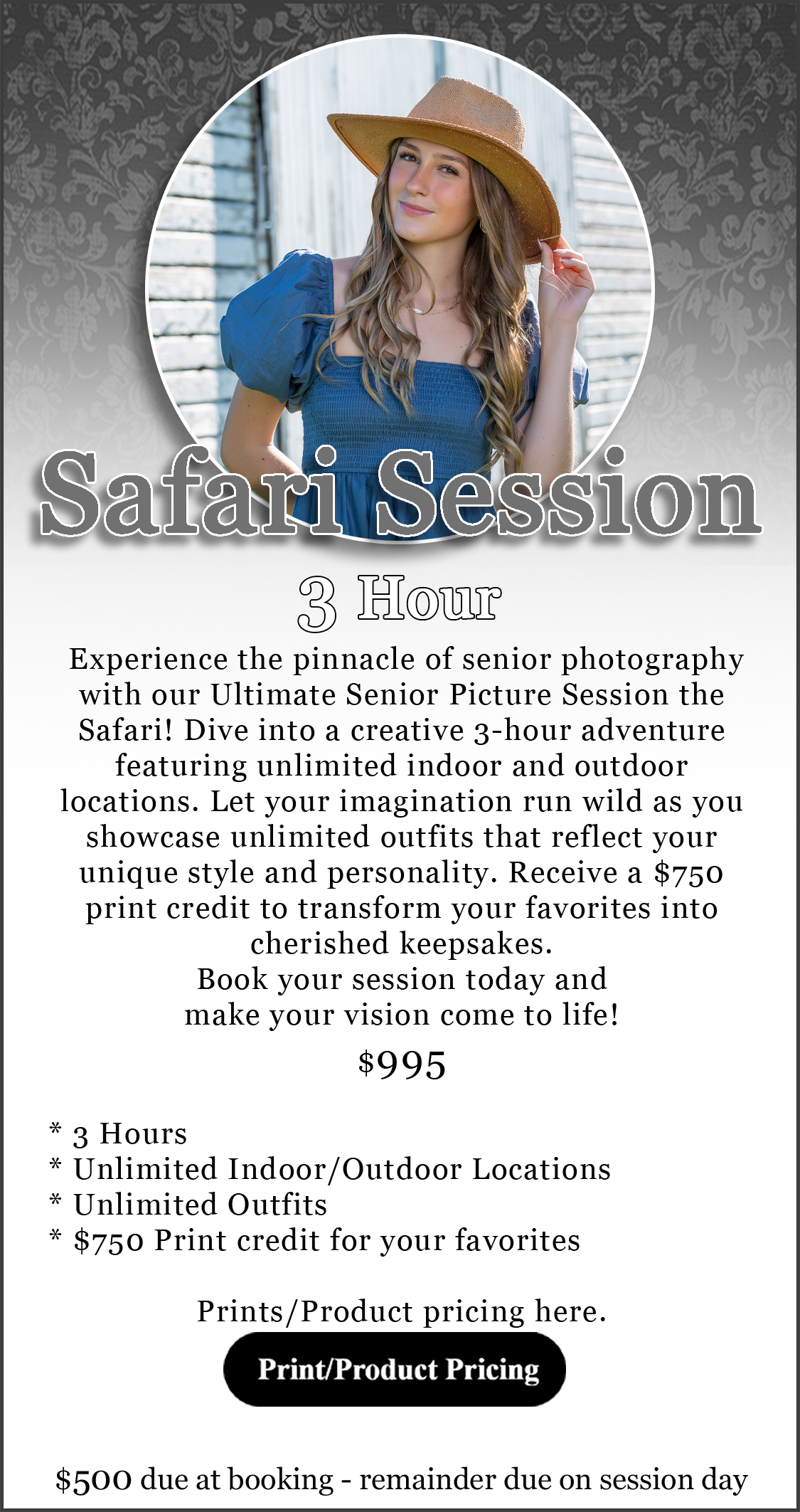 Girl senior picture waterloo