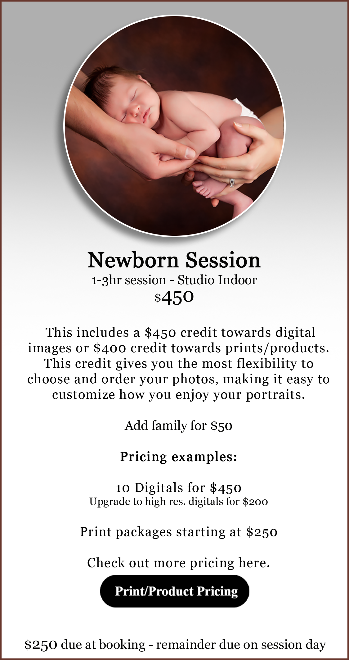 Newborn Baby Session