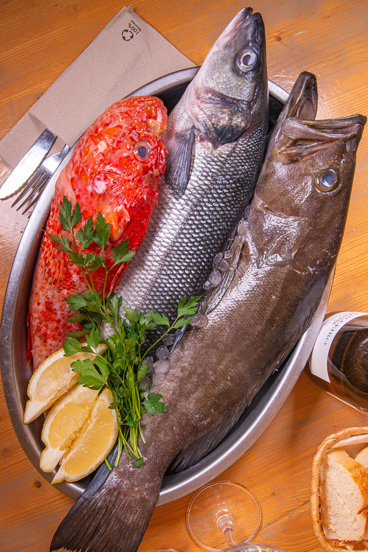 Pesca del día: cabracho, lubina y mero
