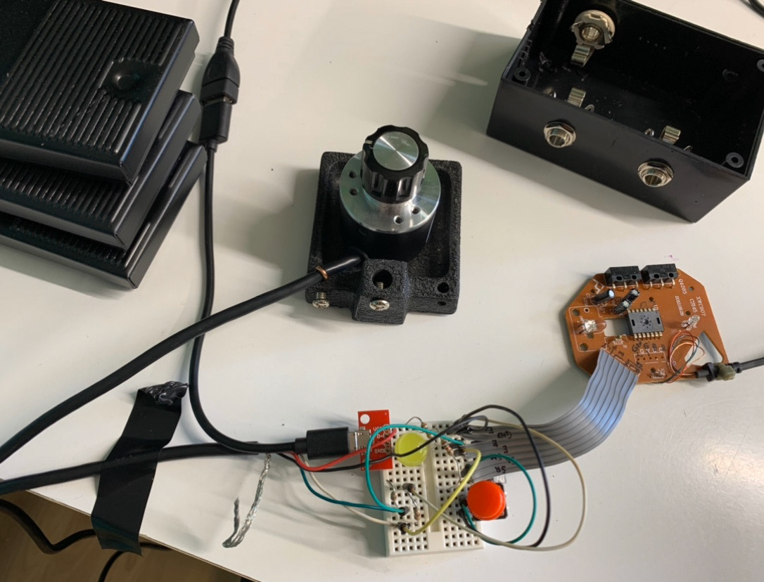 I made a custom scroll wheel...