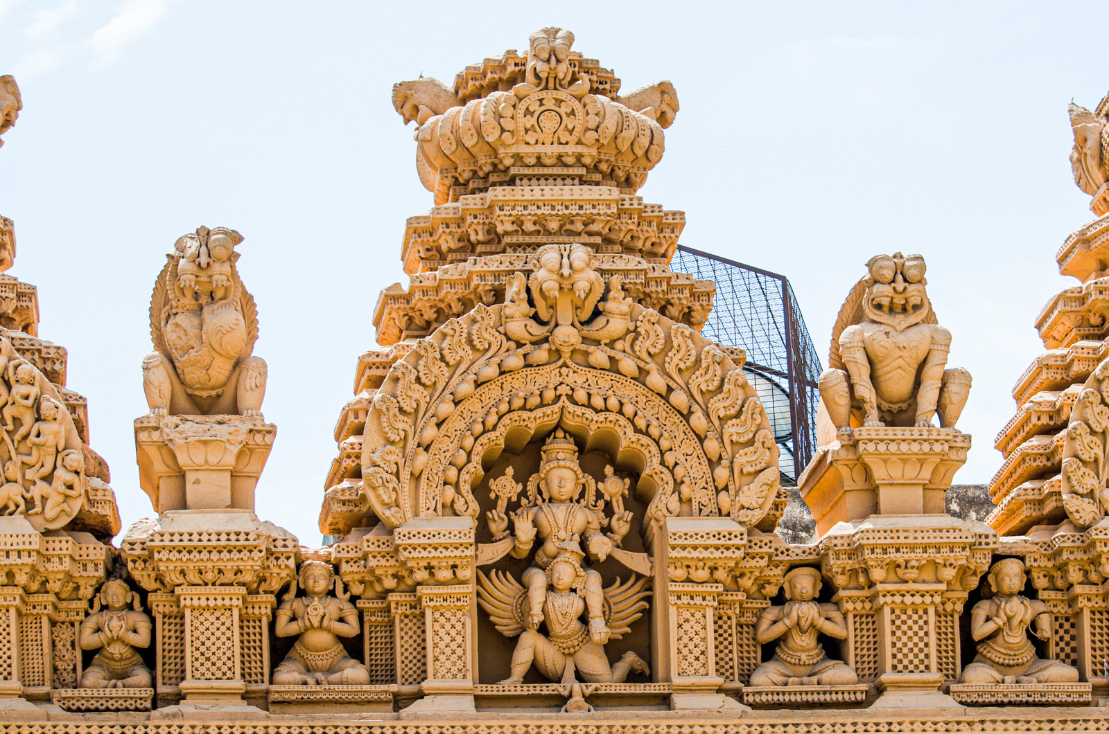 Vishnu on Garuda