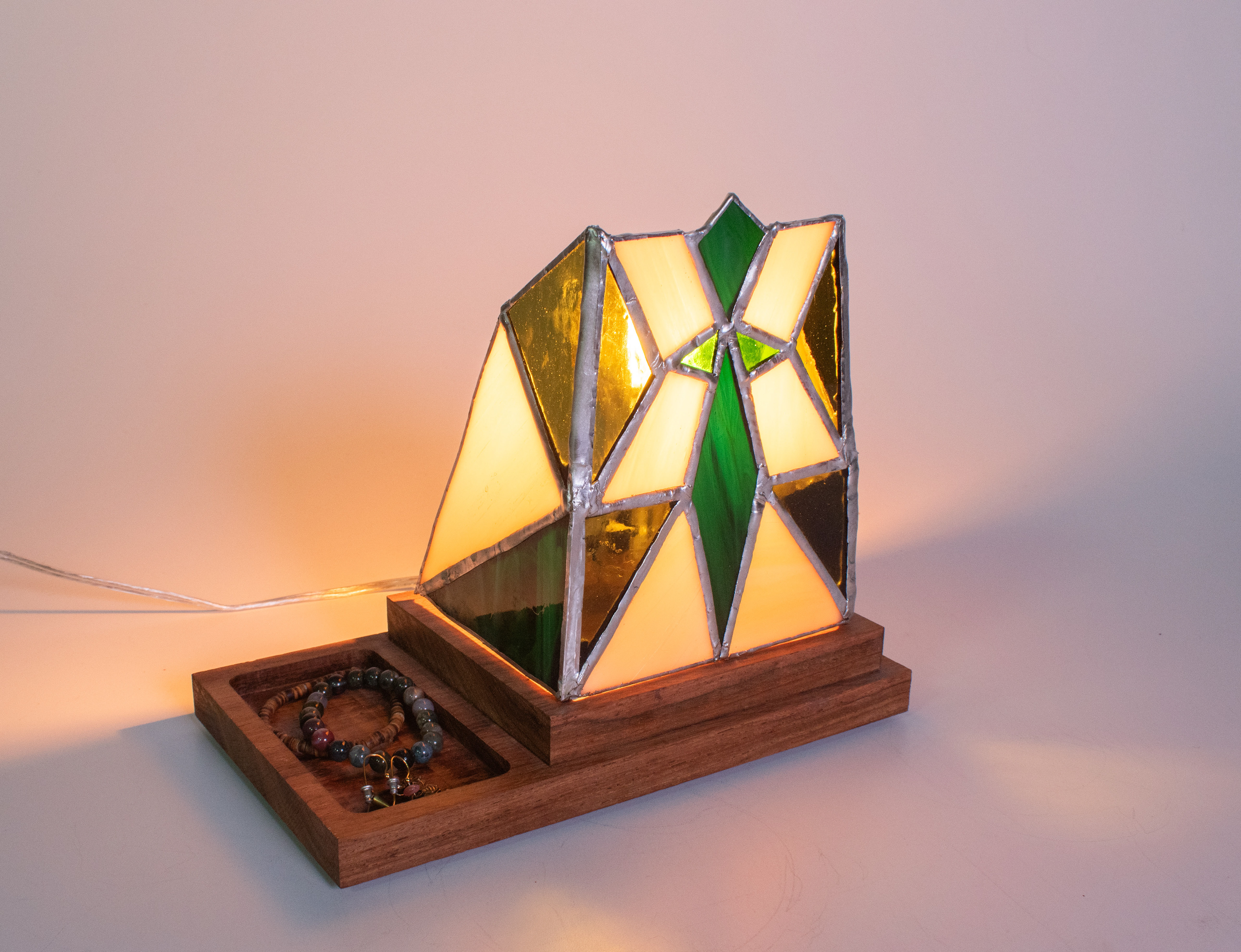 Green Emerald Lamp