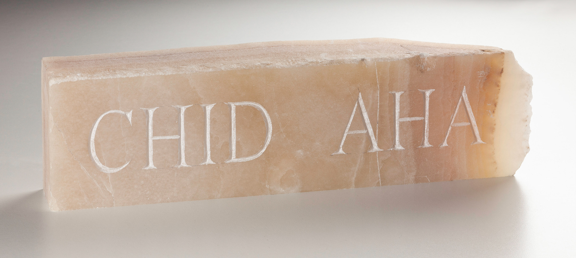 Alfredo Rapetti Mogol - Chi da ha - Marmo cm 10x39x7 2016