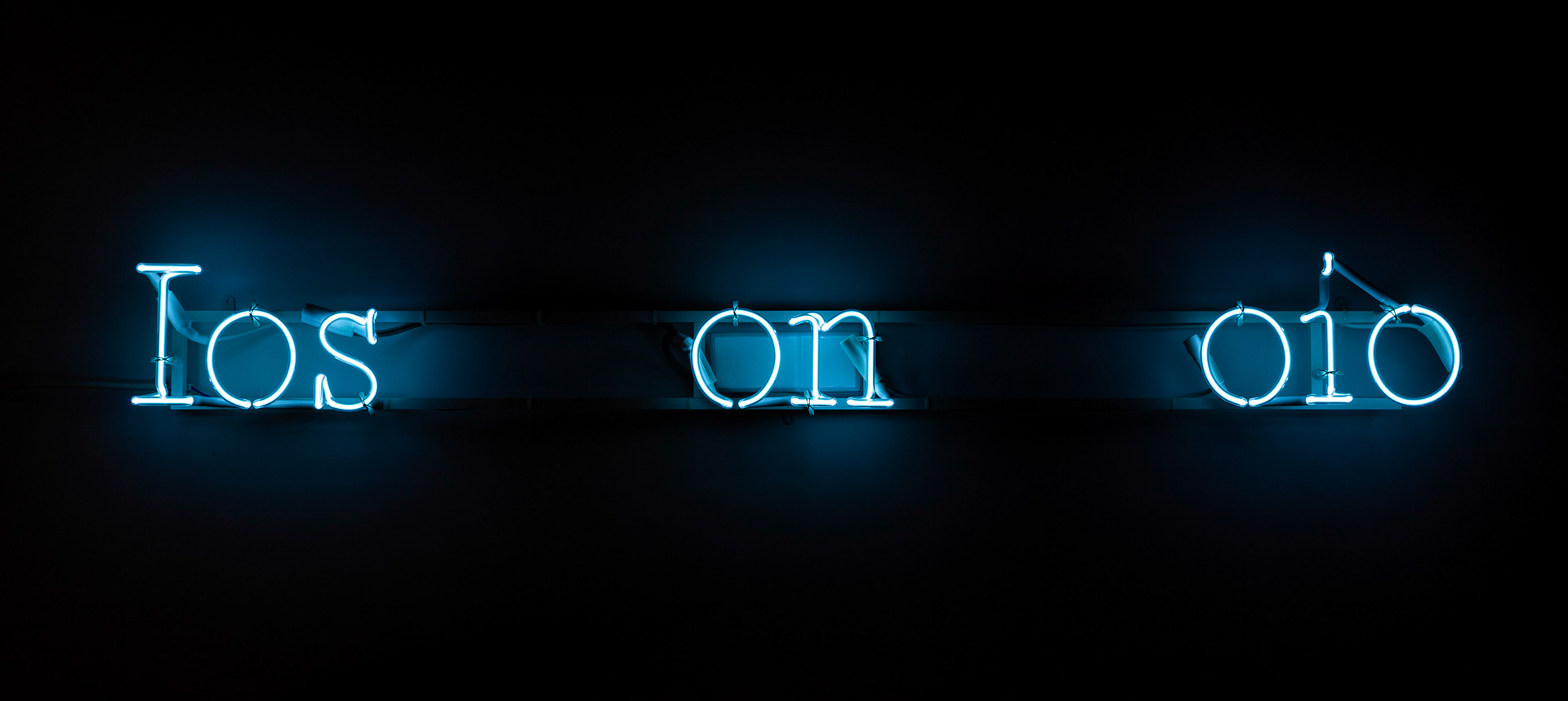 Alfredo Rapetti Mogol - Io sono io - Neon cm 13x110 2016