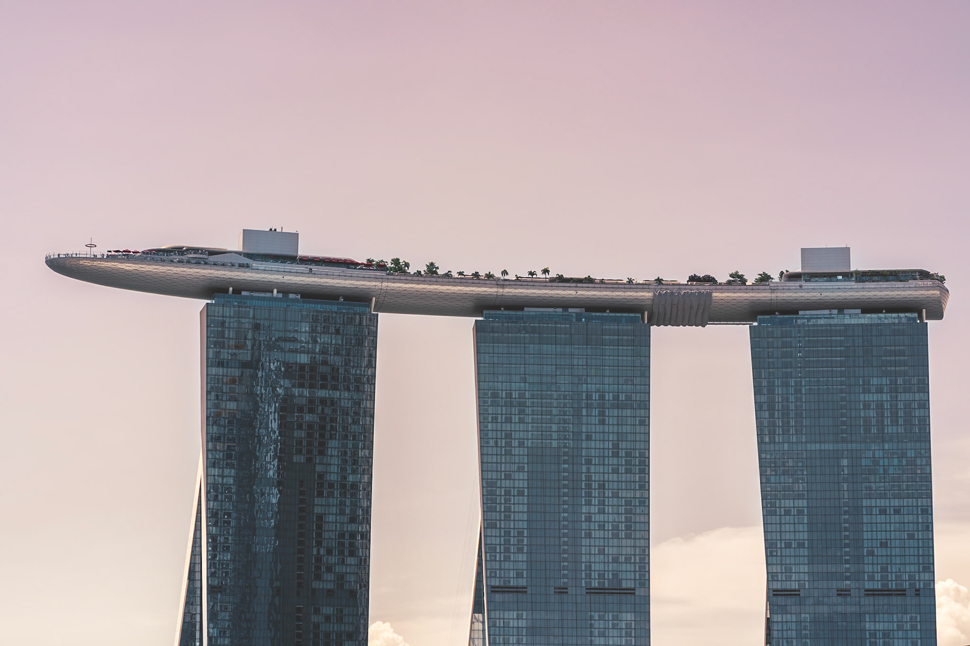 Sunset Marina Bay Sands
