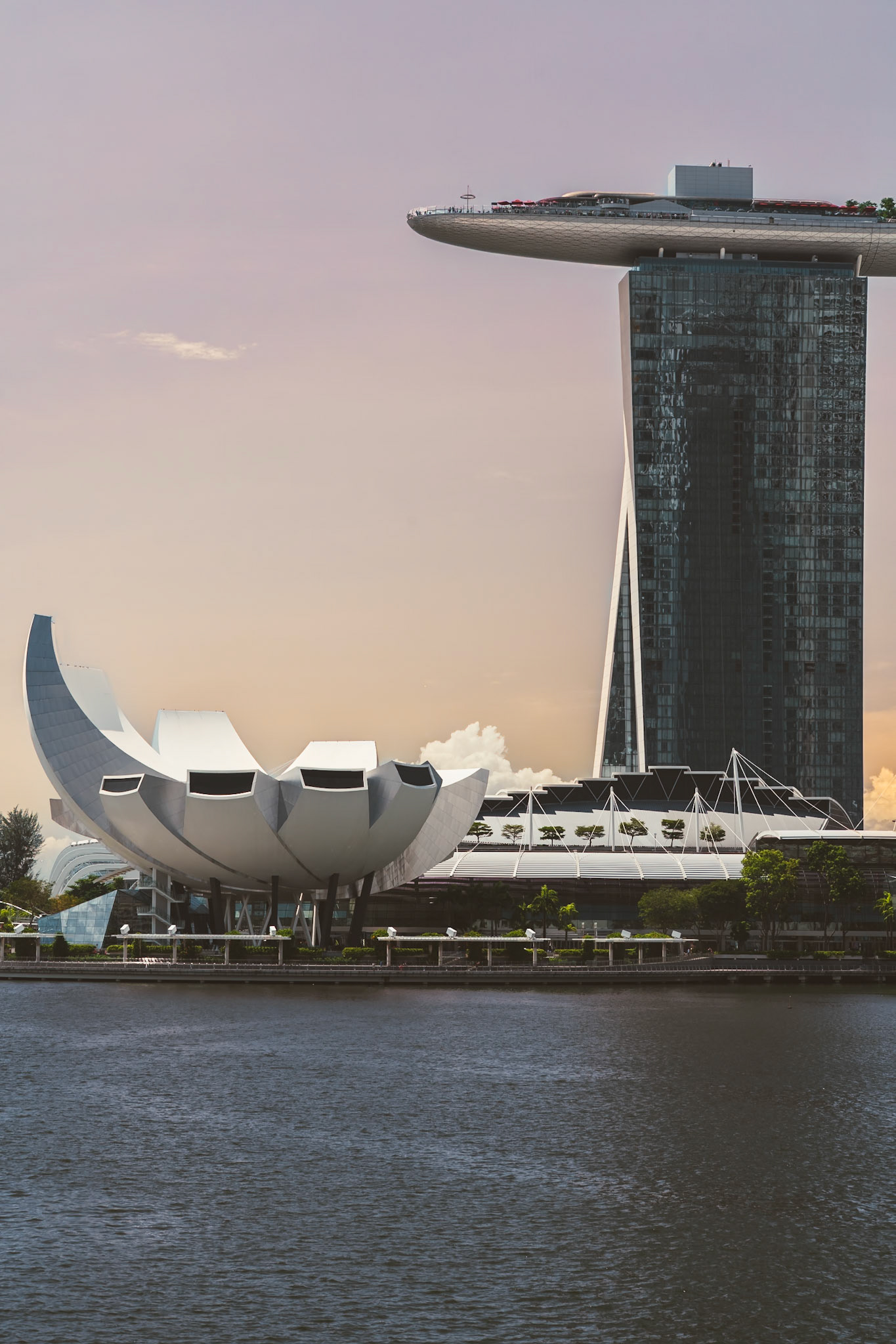 Sunset Marina Bay Tower