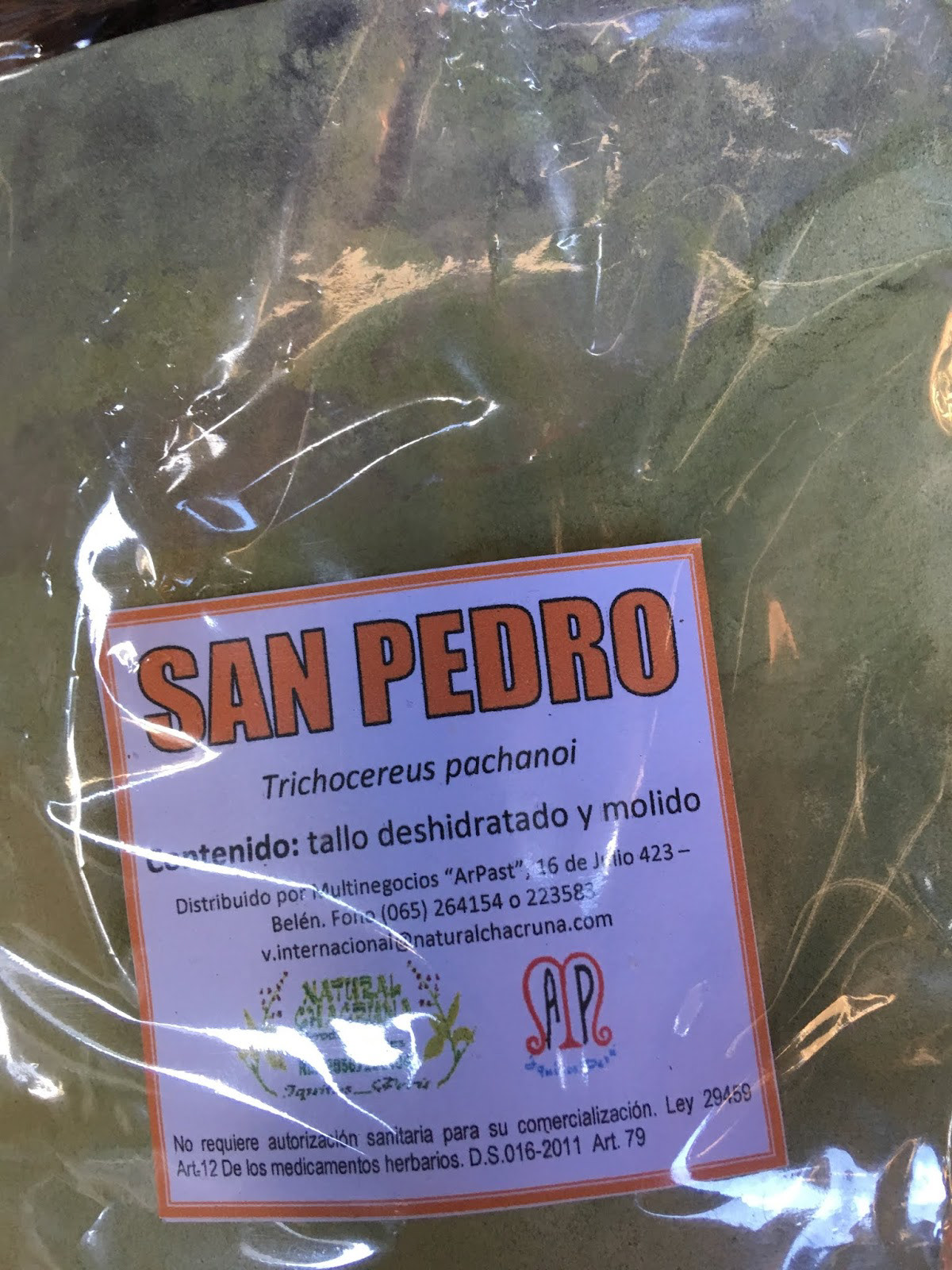 Hallucinogens: San Pedro (Mescaline)