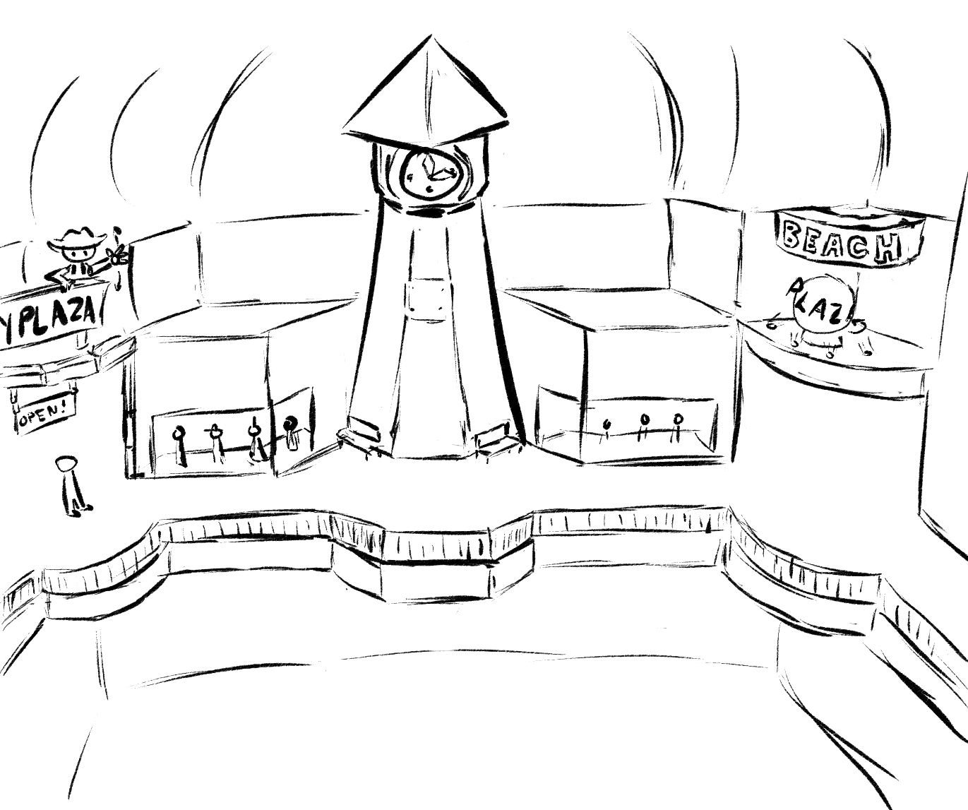 Lobby Concept Art