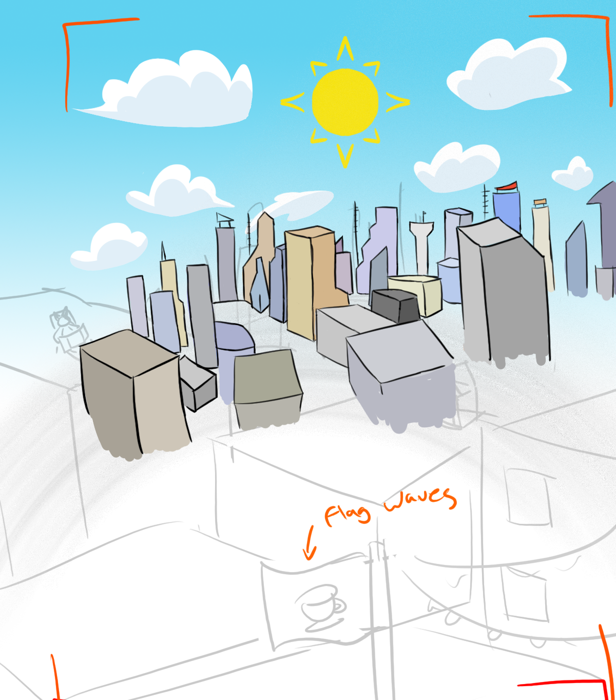 WIP Title Screen Art