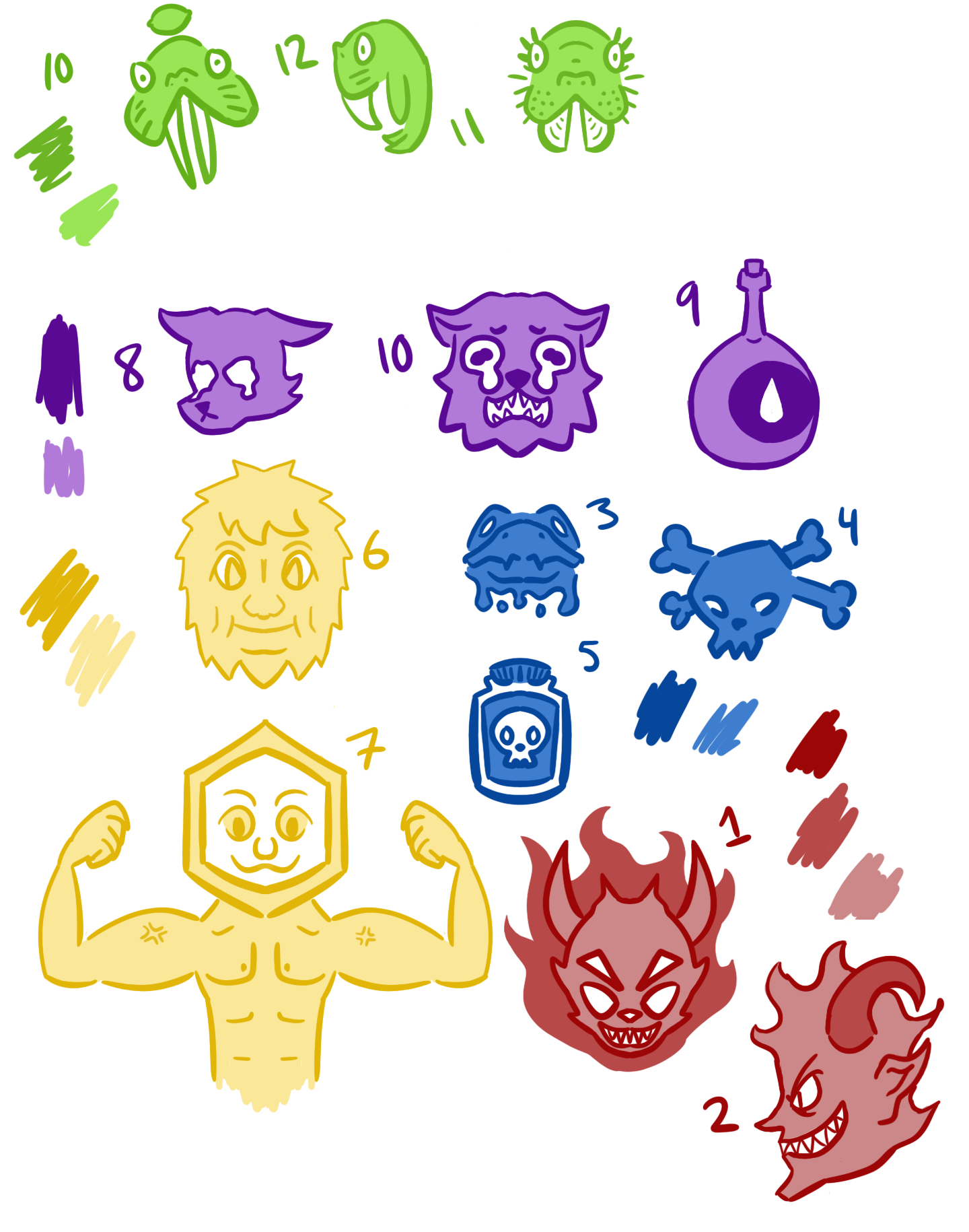 Concept and Final Art for Brands