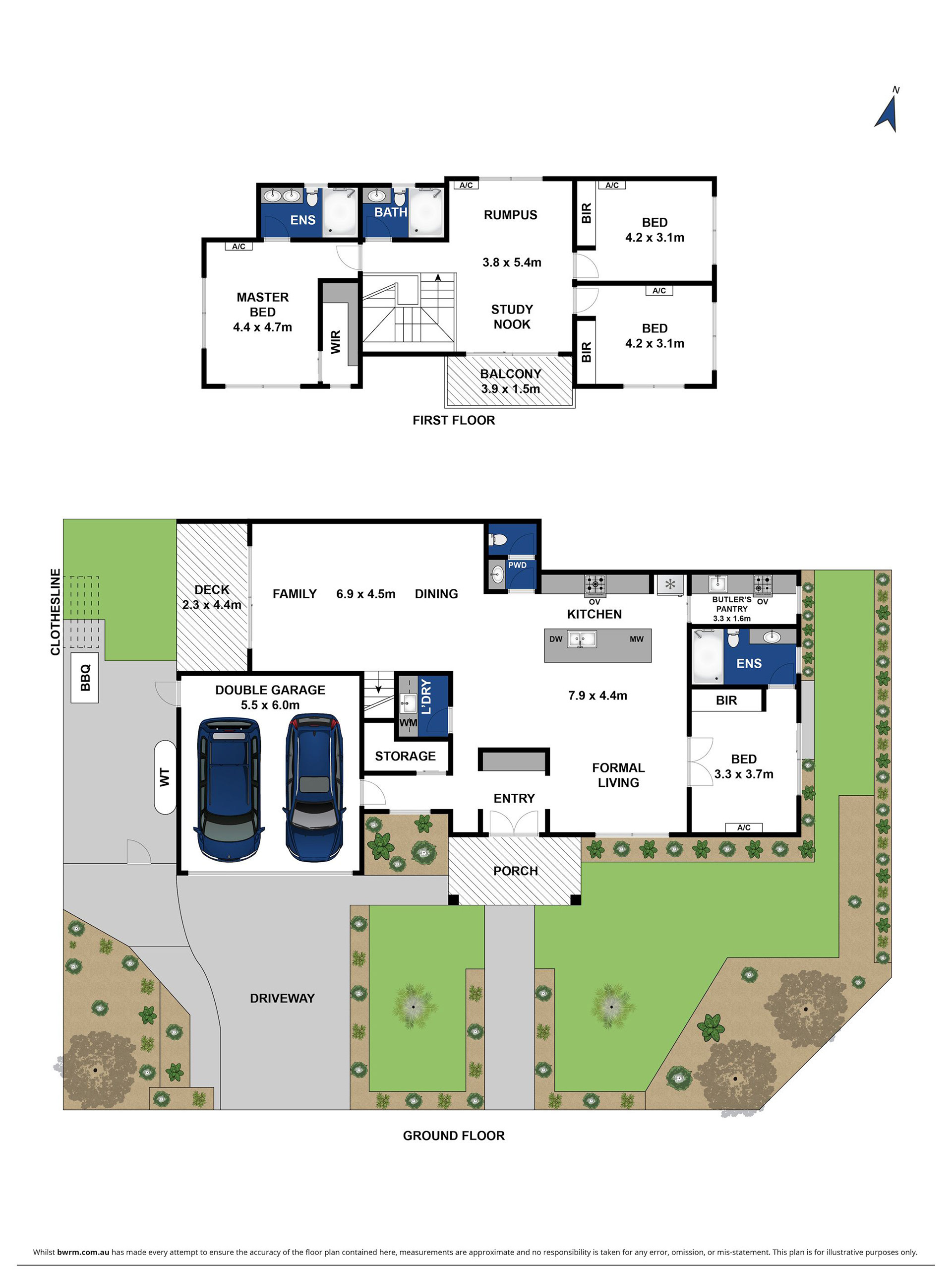 Combination Floor & Siteplan