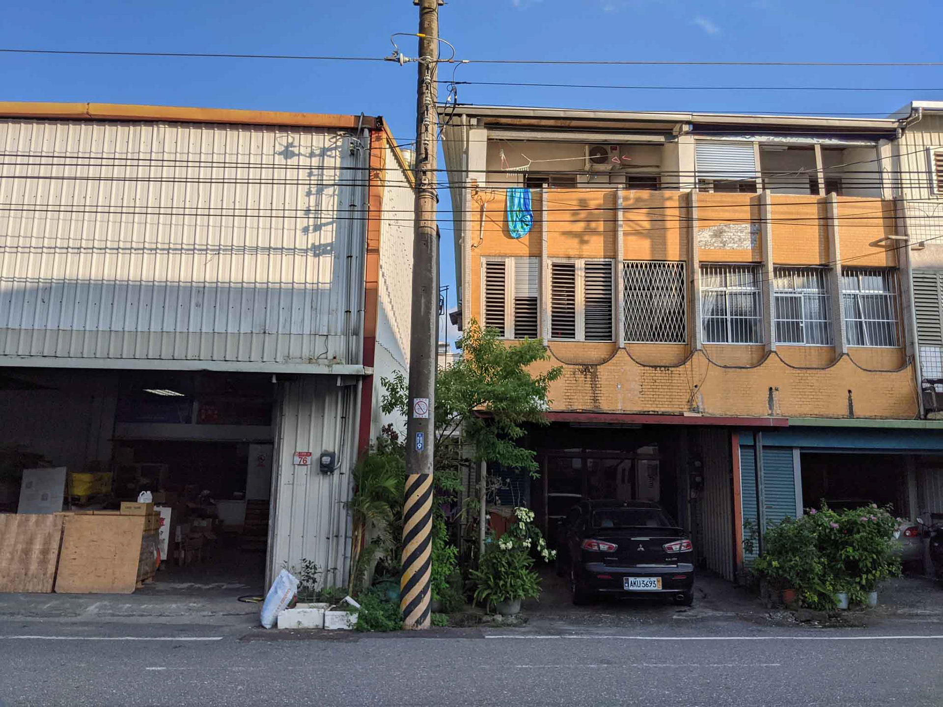 下午的建築外牆3