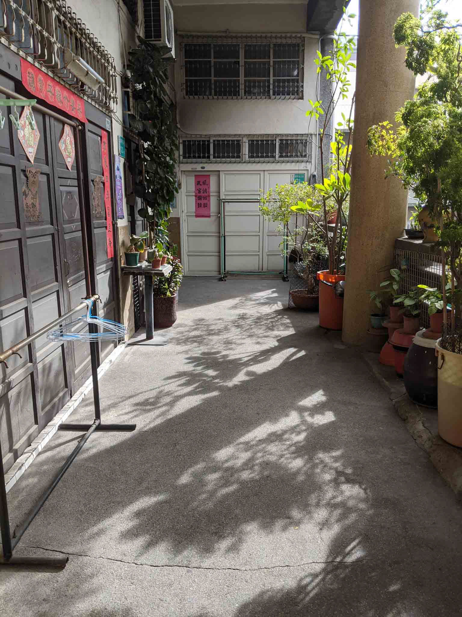 永樂市場二樓盆栽