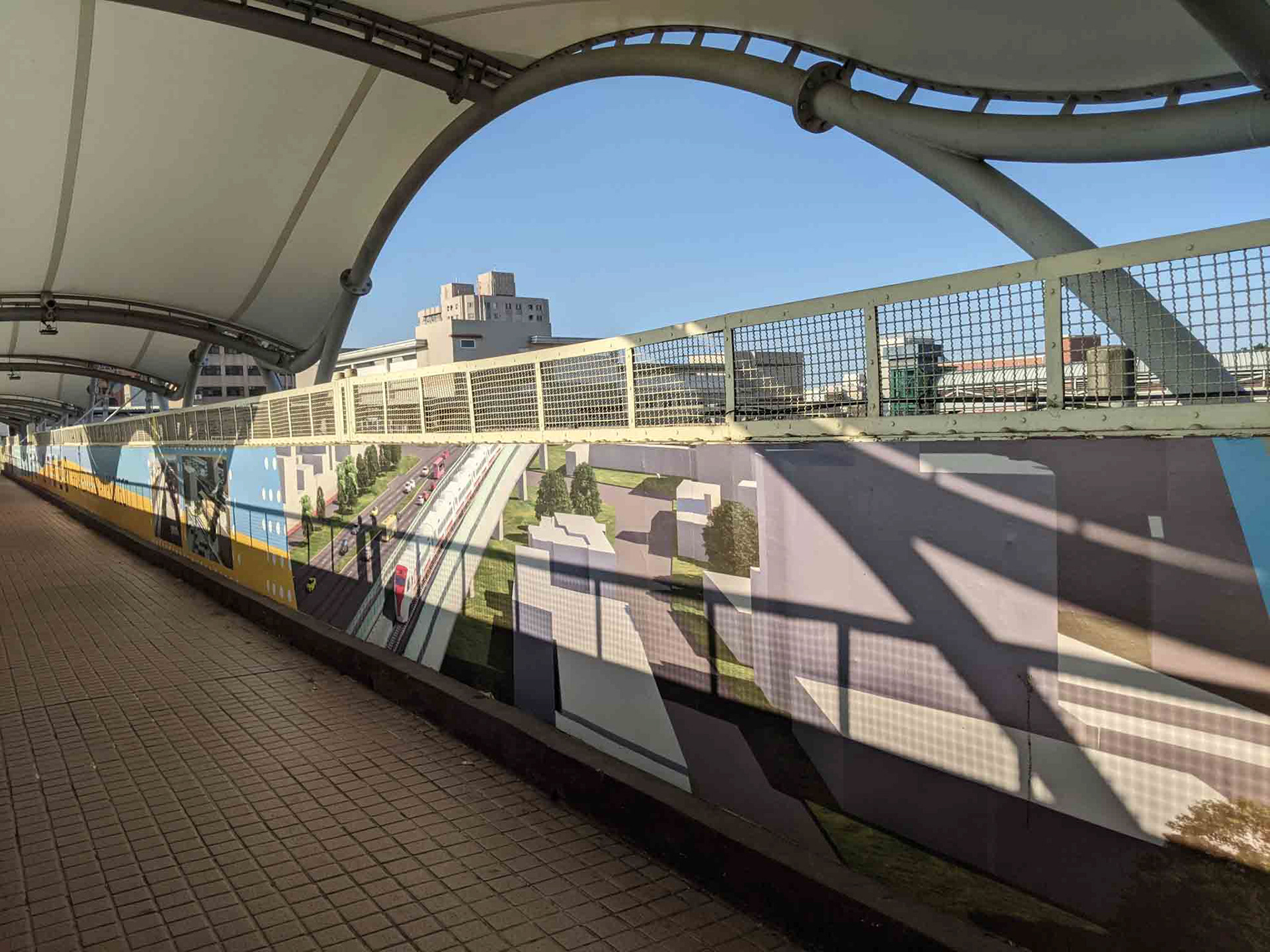 嘉義火車站外天橋