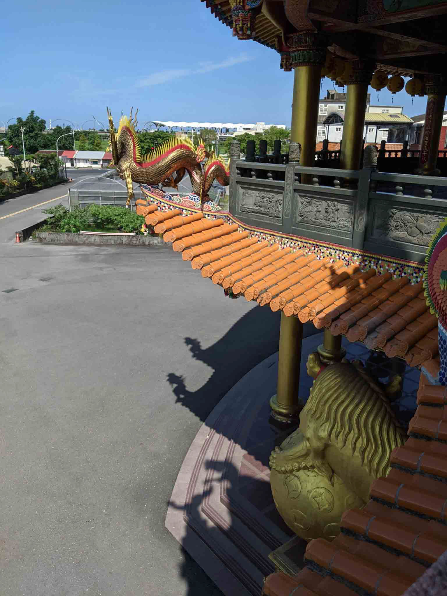 天照宮燕尾脊簷