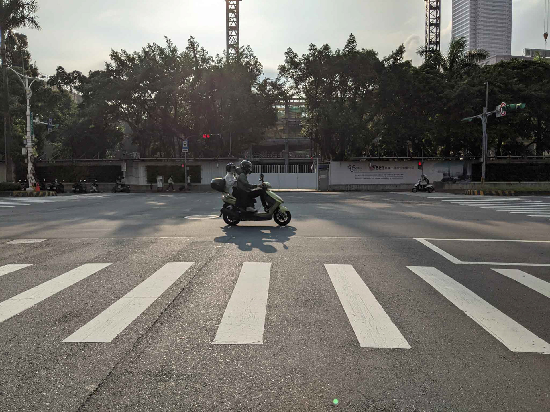 中山南路和濟南路口