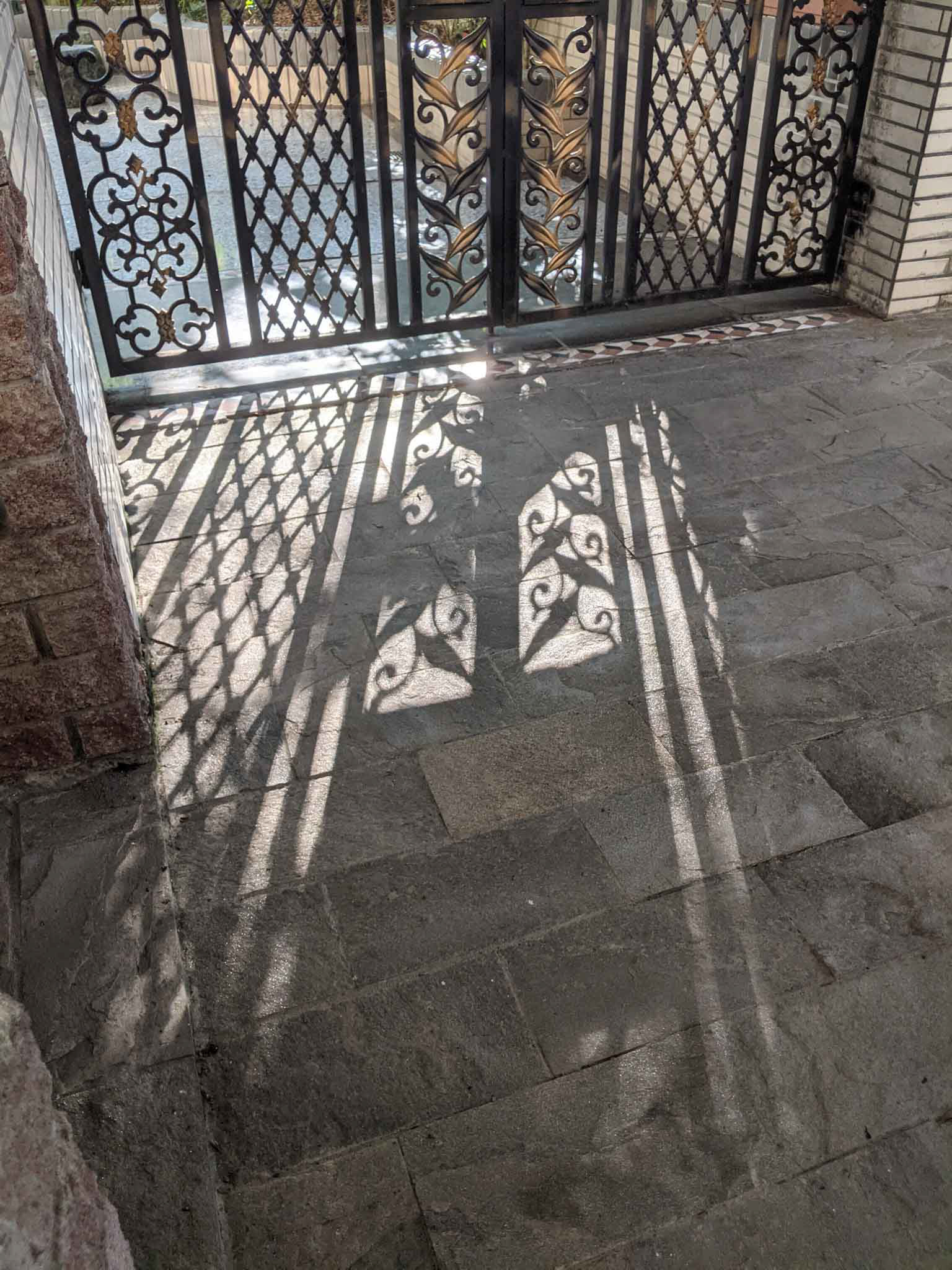 鄰居的前院大門2