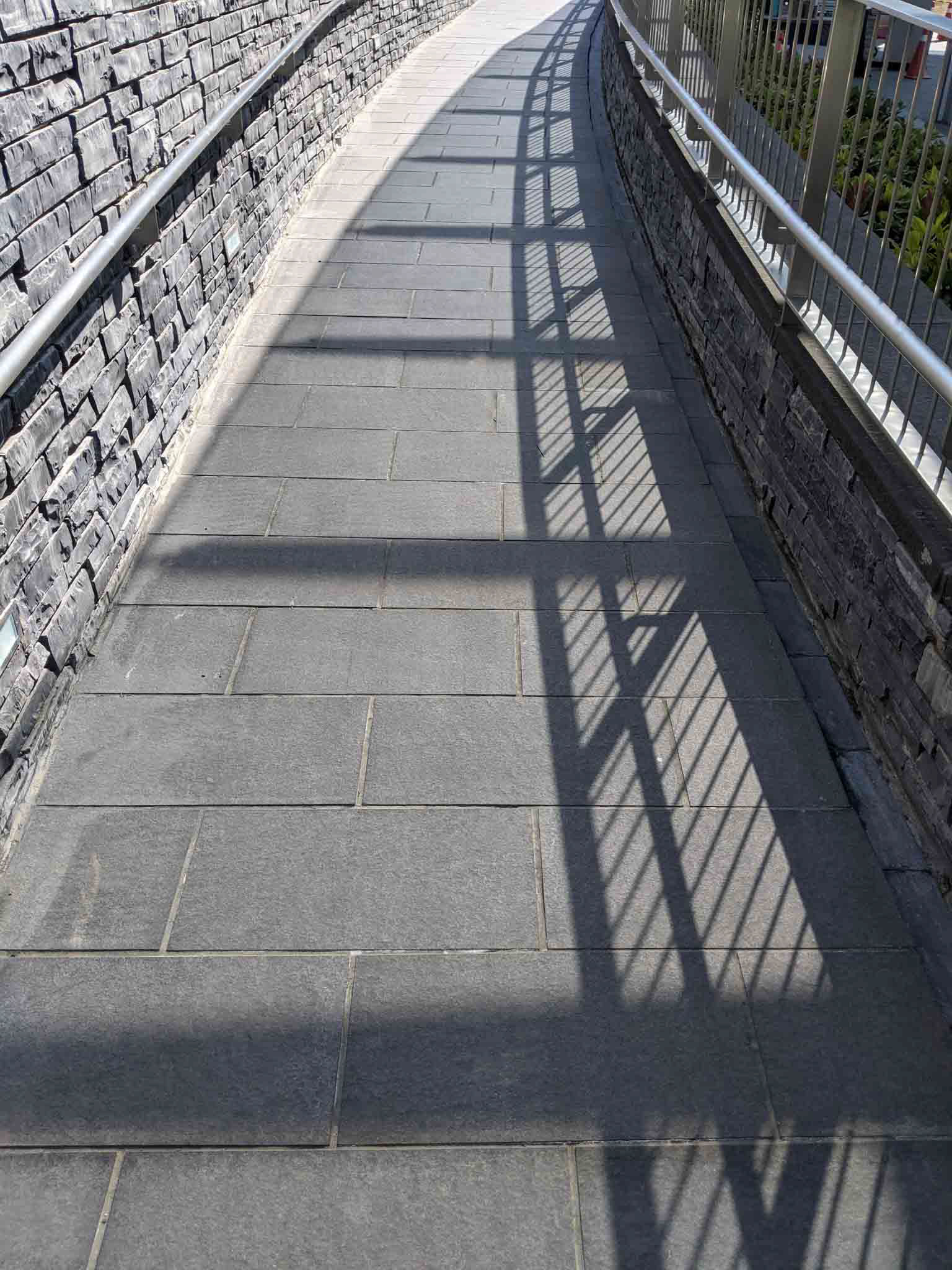 故宮南院外無障礙步道