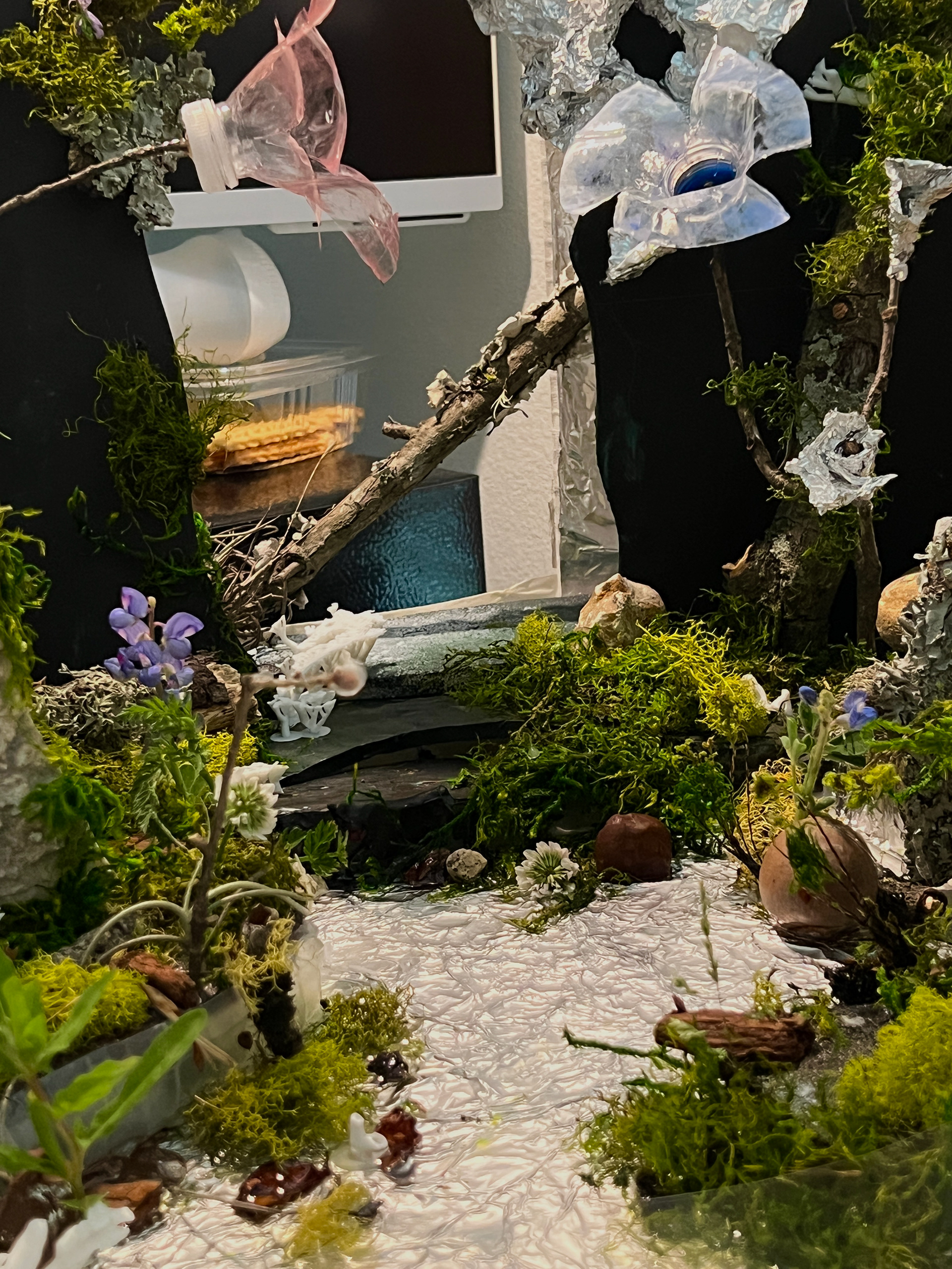 a corner of the diorama