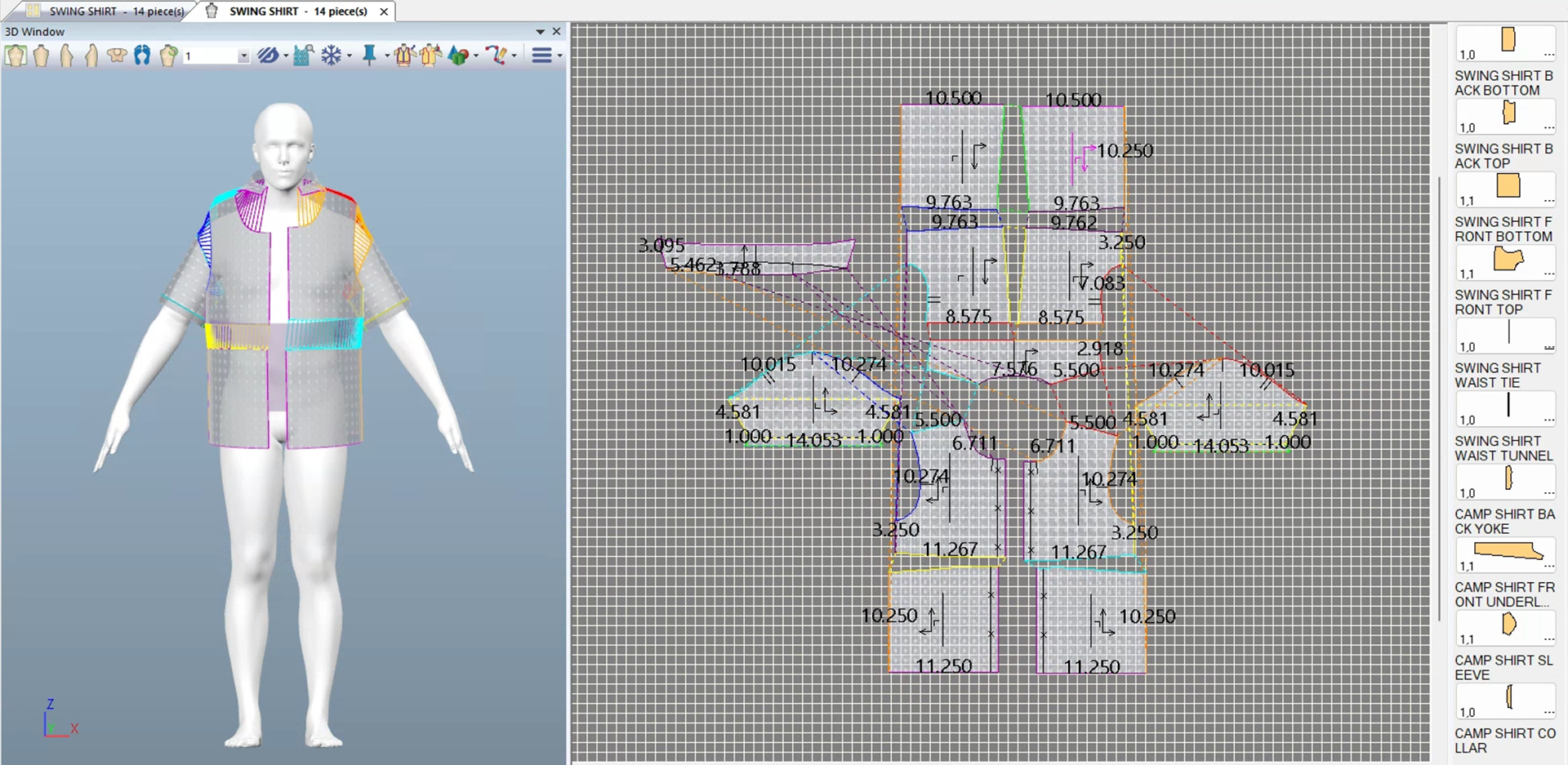Test fitting in AccuMark 3D