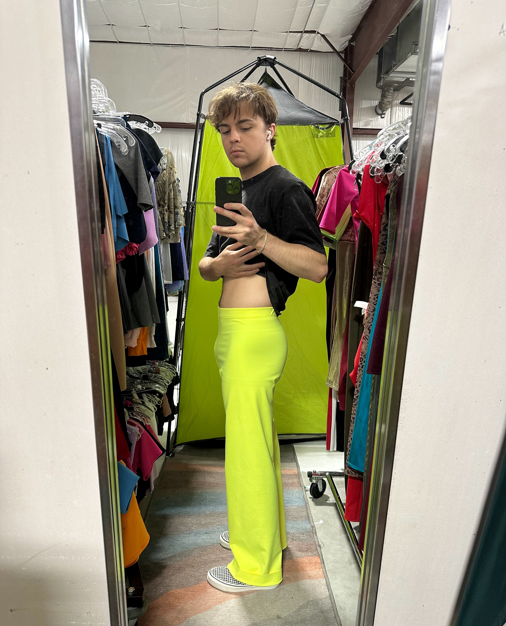Test fitting of updated base-size on myself