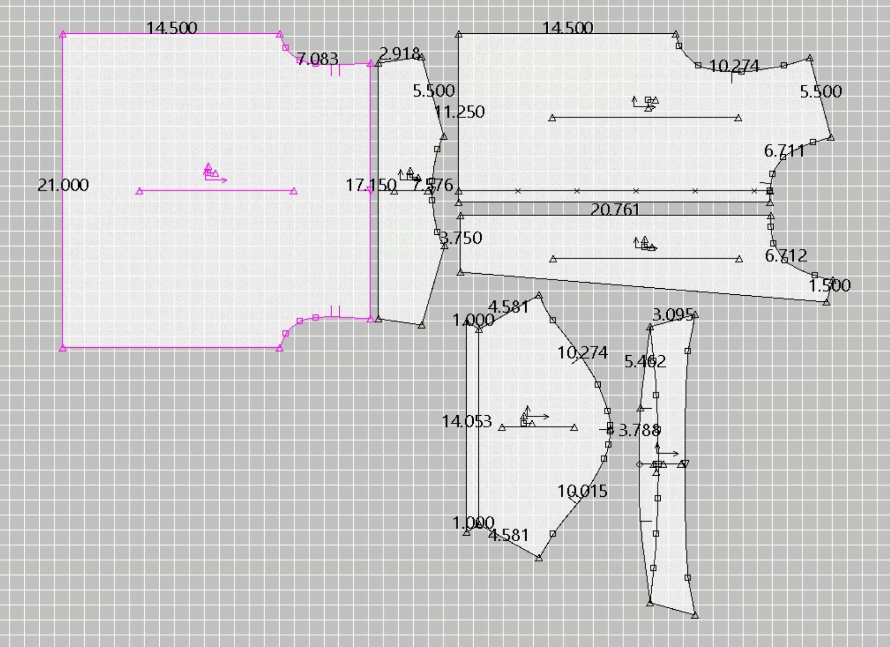 Final patterns in AccuMark