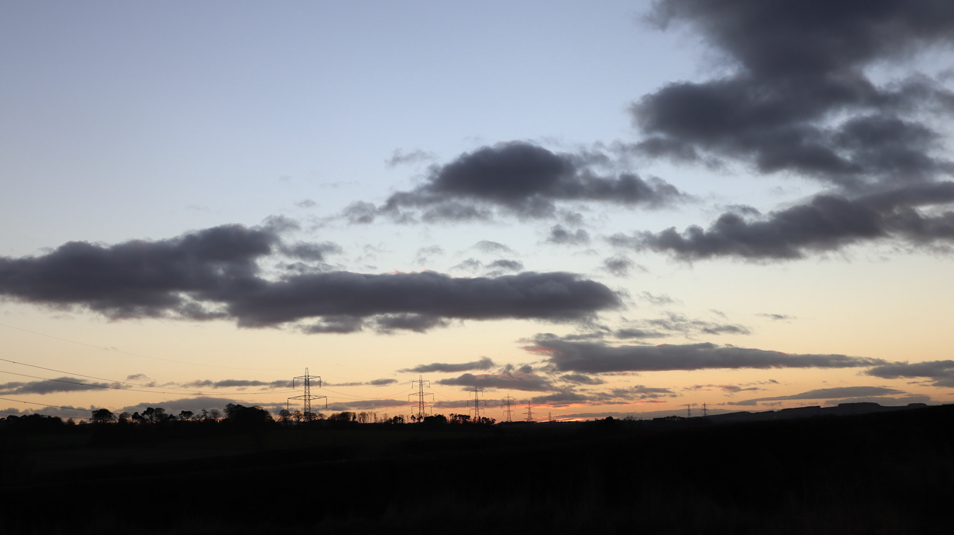 2022-01-19 - East Lothian does do a good sunset