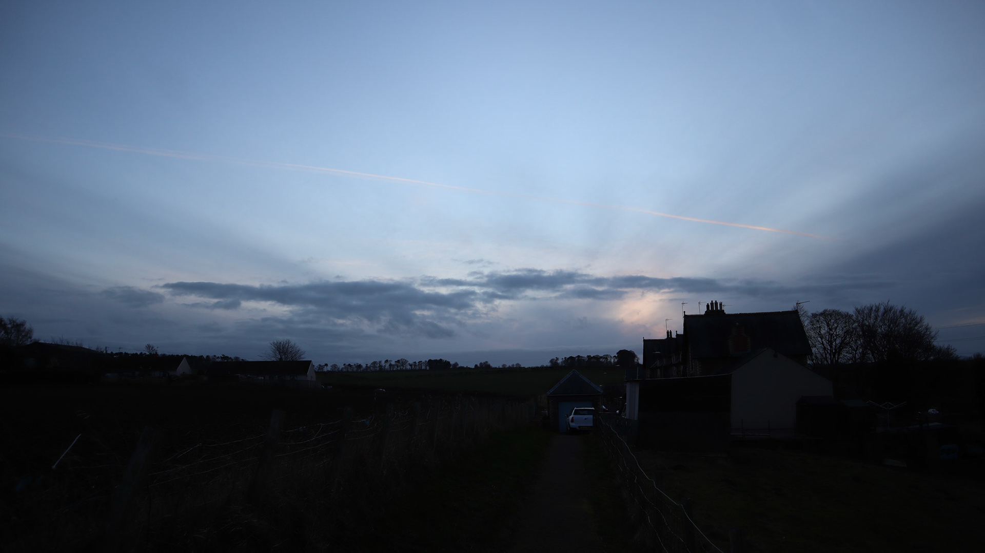 2022-02-08 - Cool sky at sunset