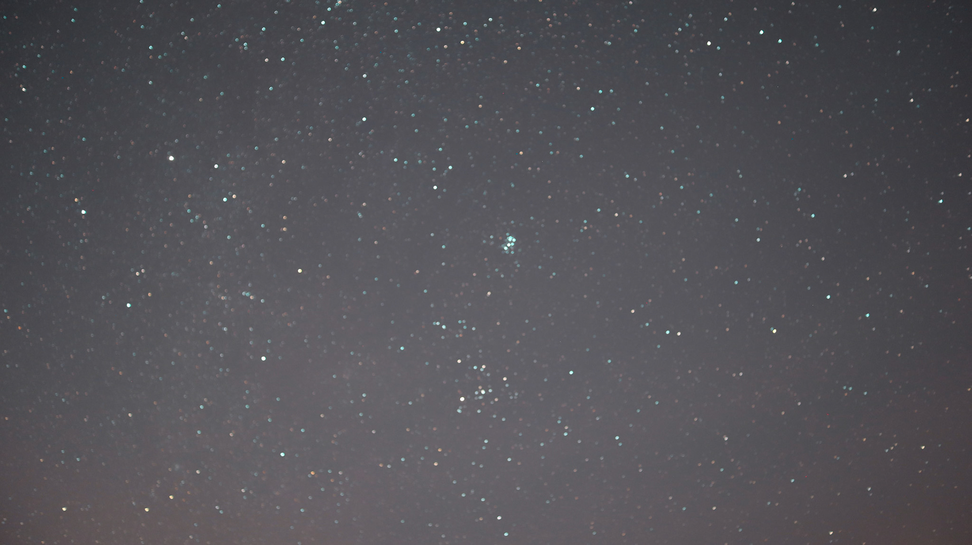 Pleiades - Out of focus