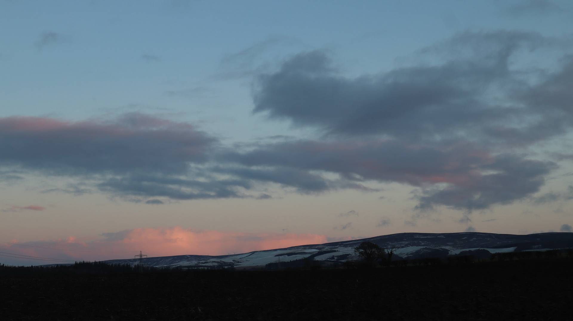 2022-02-04 - Sunset after snow