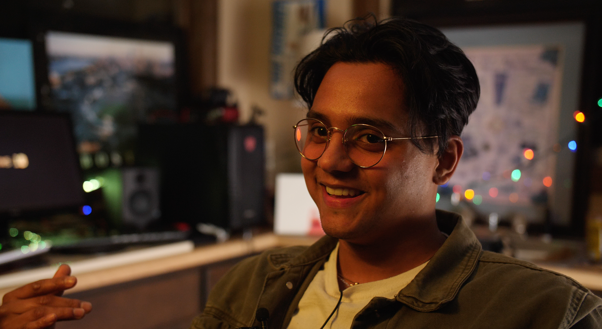 Interviews with local talent and artists.